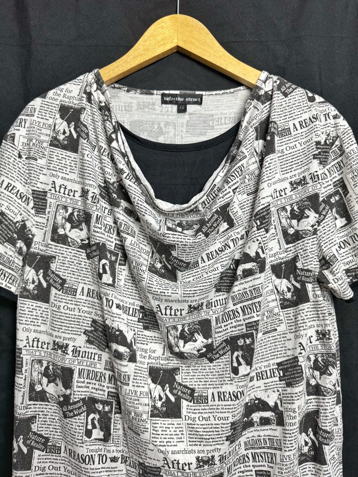 Hysteric Glamour × If Six Was Nine × Japanese Brand Detective Struct Double Layer Newspapers Rockers Size US L / EU 52-54 / 3 - 3 Thumbnail
