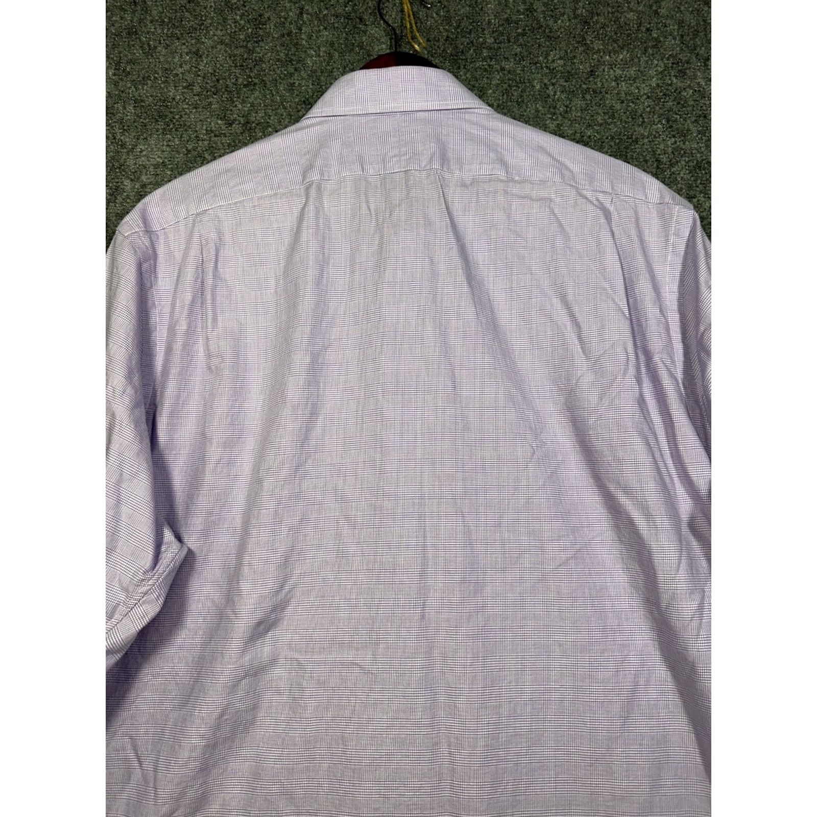 Polo Ralph Lauren Polo Ralph Lauren Shirt Mens Purple Plaid Cotton Button Up Long Sleeve 18 Size US XXL / EU 58 / 5 - 8 Thumbnail