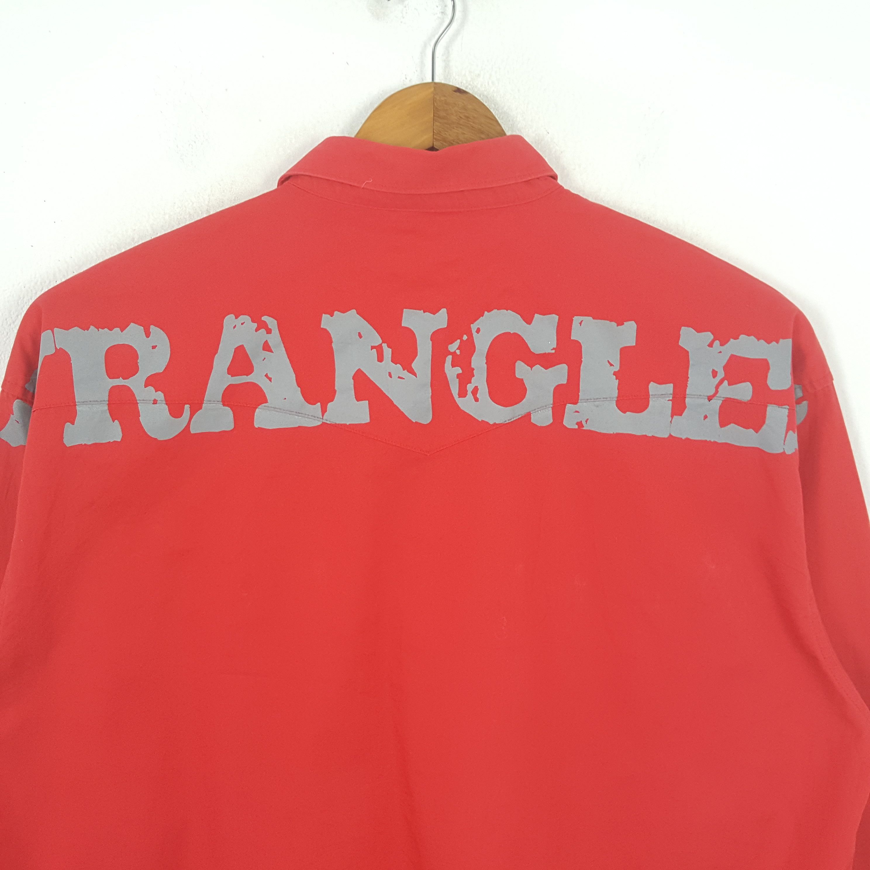 Vintage × Wrangler Vintage Wrangler American Western Button Up Shirt C276N61 Size US XXL / EU 58 / 5 - 2 Thumbnail