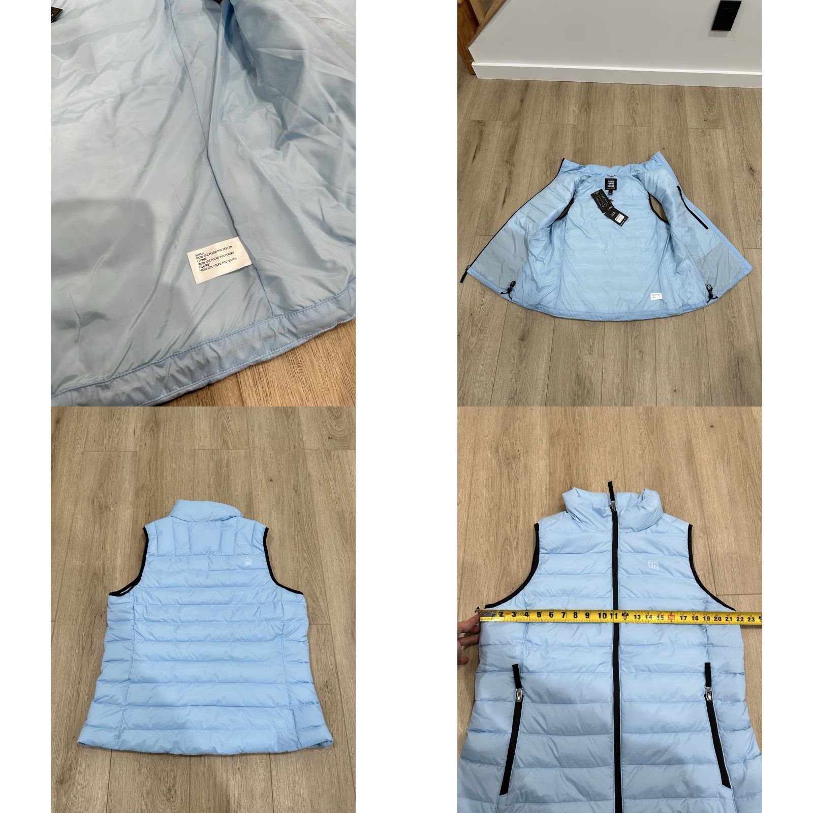 Vintage NWT Alaskan Hard Gear Blue Puffer Vest Womens Quilted Duluth Trading Size Large Size L / US 10 / IT 46 - 8 Thumbnail