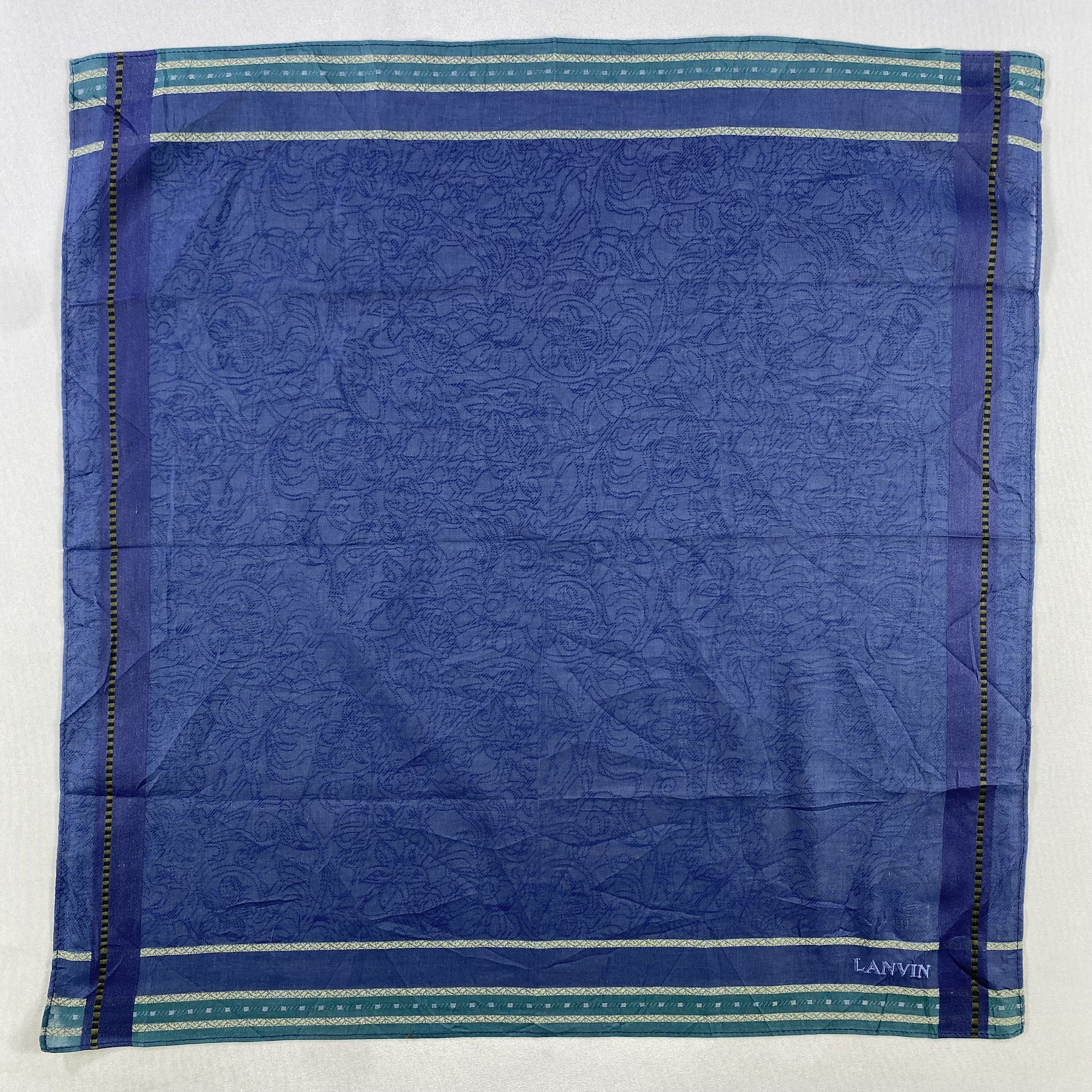 Lanvin × Vintage Lanvin Bandana/ Handkerchief / Neckerchief Size ONE SIZE - 1 Thumbnail