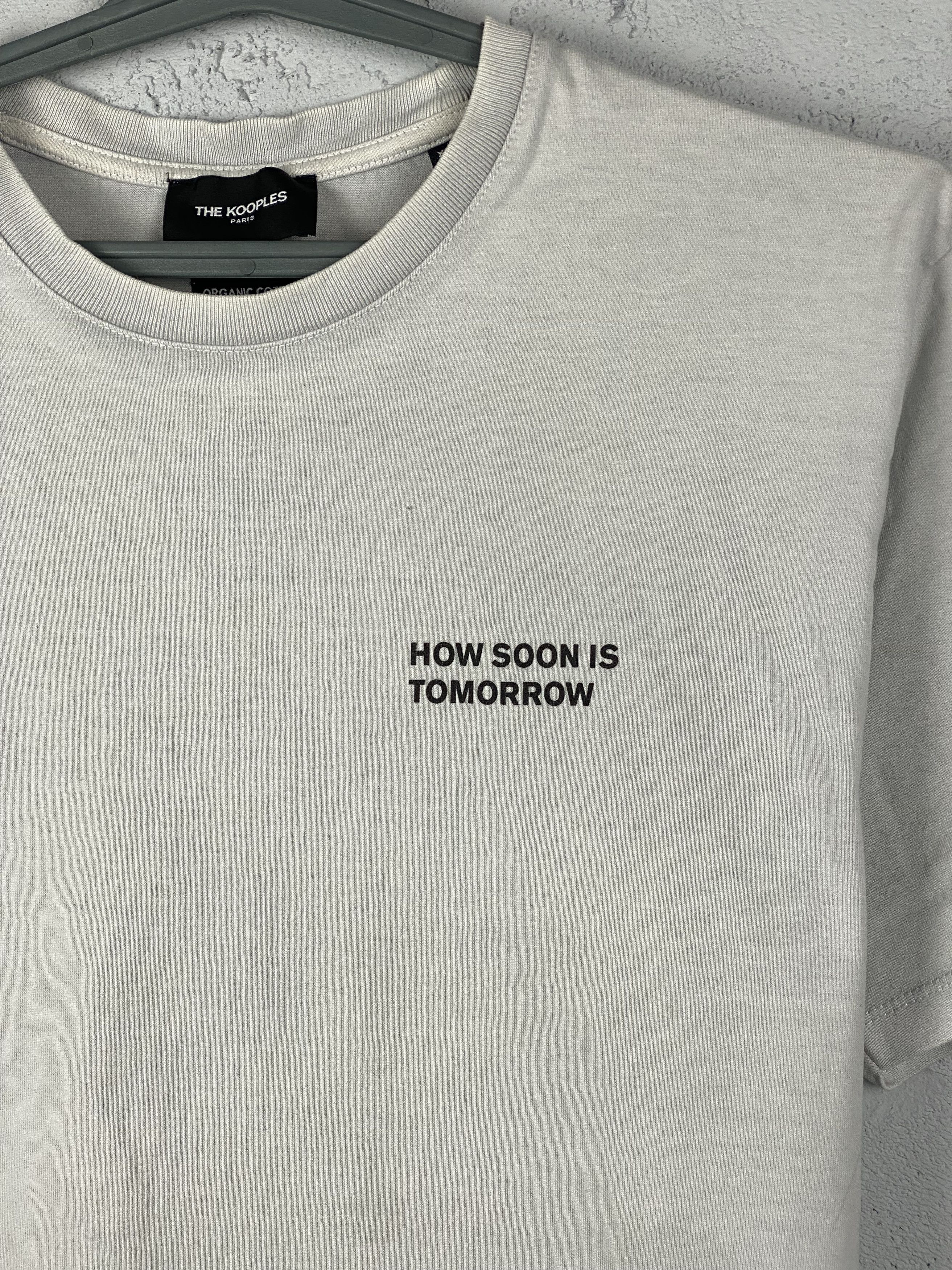 The Kooples The Kooples T Shirt How Soon Is Tomorrow Size US XL / EU 56 / 4 - 3 Thumbnail