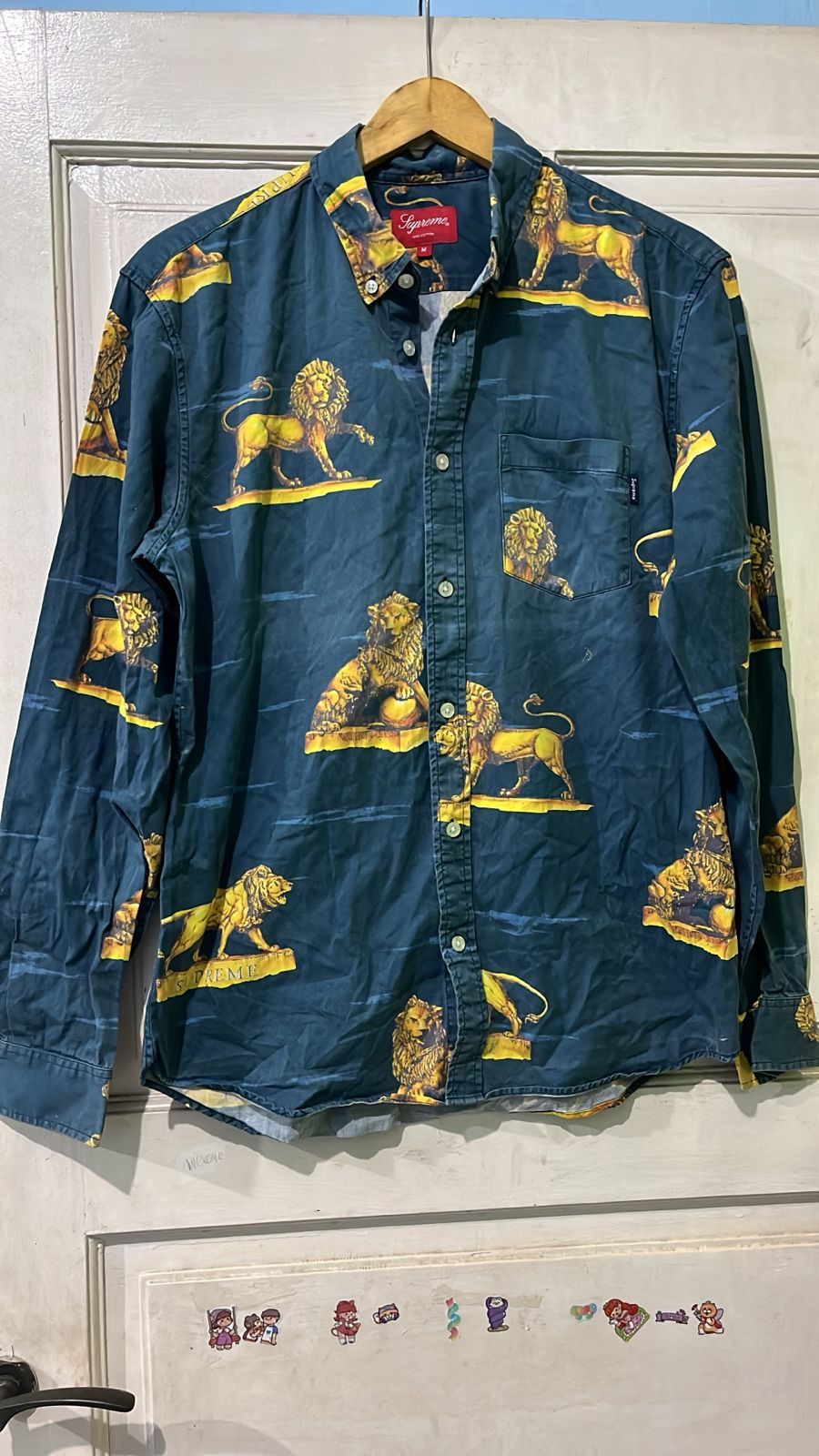 Supreme SUPREME F/W 2013 Lions Button Up Size US M / EU 48-50 / 2 - 1 Thumbnail