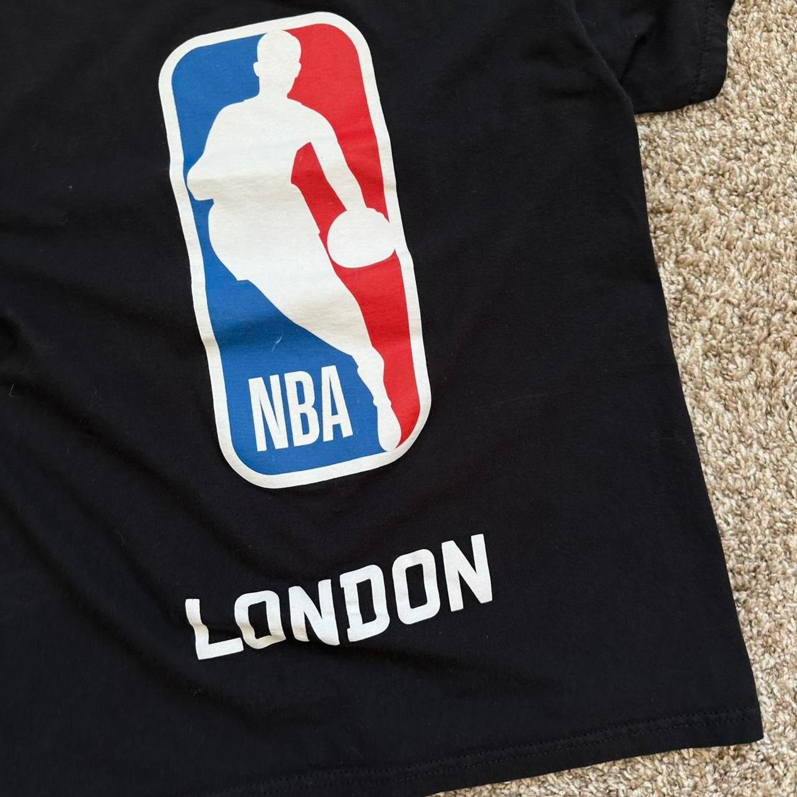 NBA Cool Black NBA London Basketball Graphic Tee Size US S / EU 44-46 / 1 - 4 Thumbnail