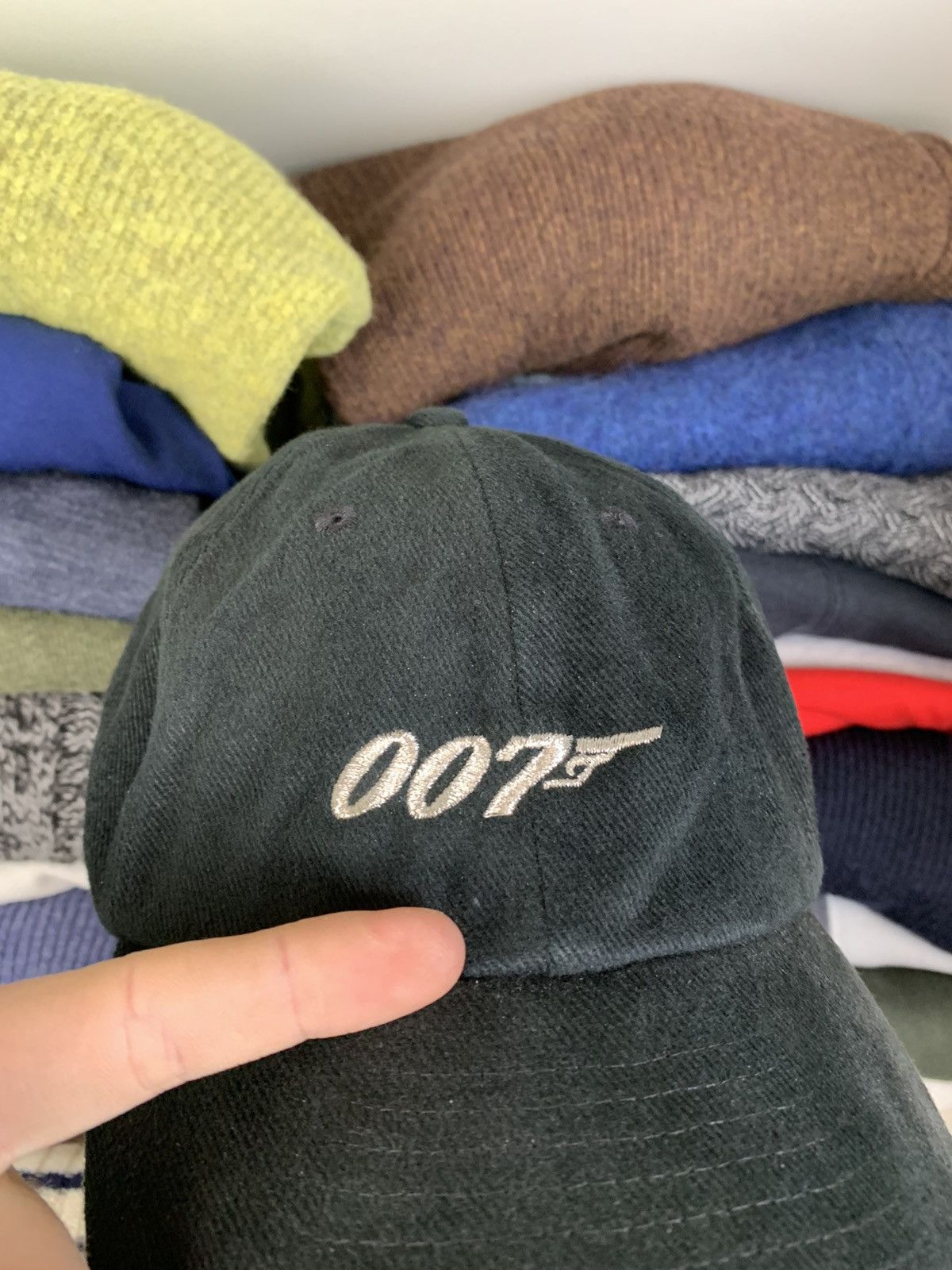 Vintage Vintage James Bond 007 Sun Faded Cap Hat Size ONE SIZE - 5 Thumbnail