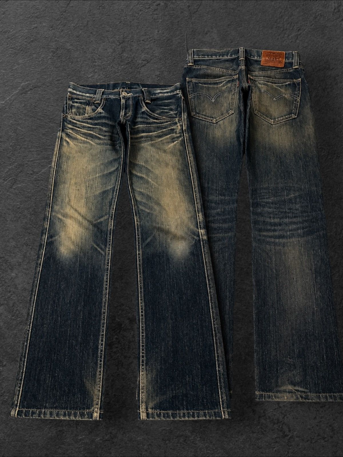 Levi's Y2k Vintage Levi’s Japan Lot 705 Faded Straight Cut Jeans Size US 30 / EU 46 - 1 Thumbnail