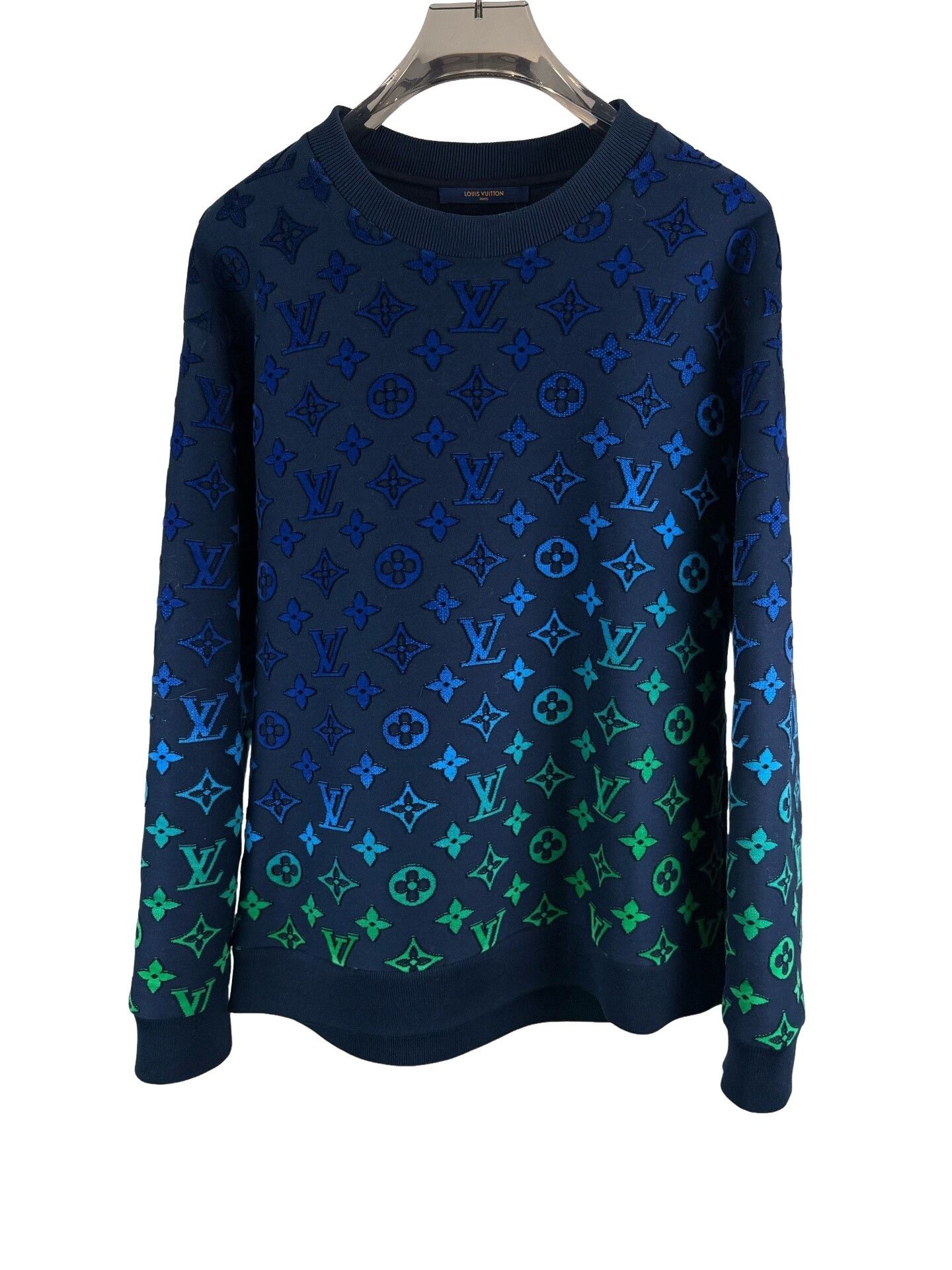 Louis Vuitton Louis Vuitton Gradient Monogram Sweatshirt XL Size US XL / EU 56 / 4 - 1 Thumbnail