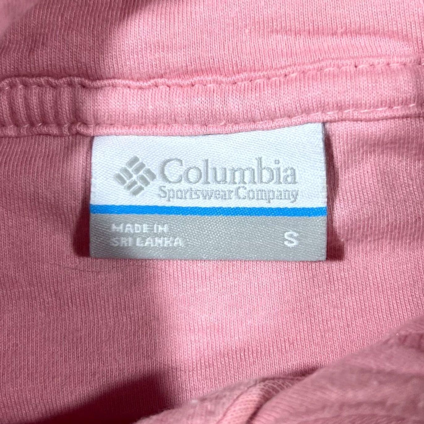 Vintage **Columbia Sportswear Embroidered Logo Spellout Pink Hoodie Men's Small** User: Columbia Sportswear Embroidered Logo Spellout Pink Hoodie Small Men's Size US S / EU 44-46 / 1 - 5 Thumbnail