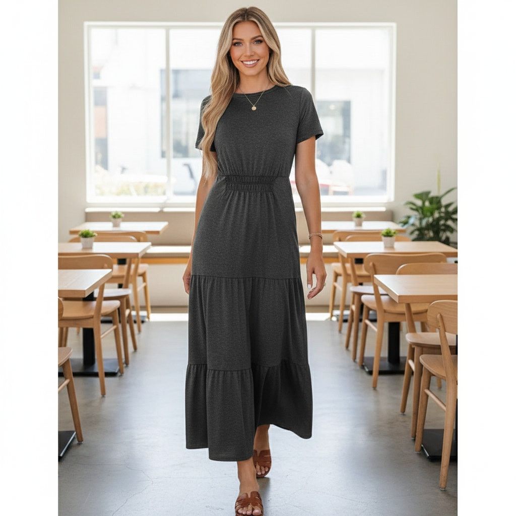 Other Tiered Hem Maxi Dress Size L / US 10 / IT 46 - 1 Thumbnail