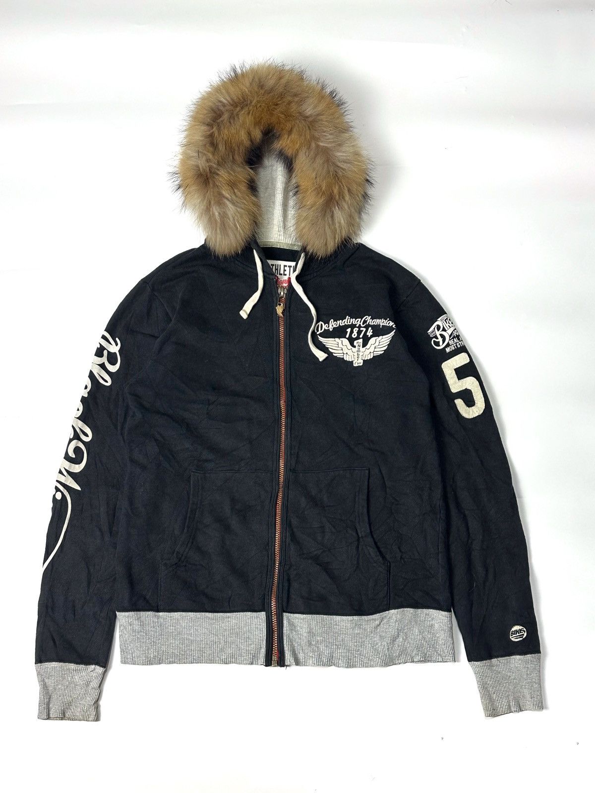 14th Addiction × If Six Was Nine Fur Ziphoodie Pionner Bike Atheletic Ifsix Lgb Styled Size US M / EU 48-50 / 2 - 2 Thumbnail