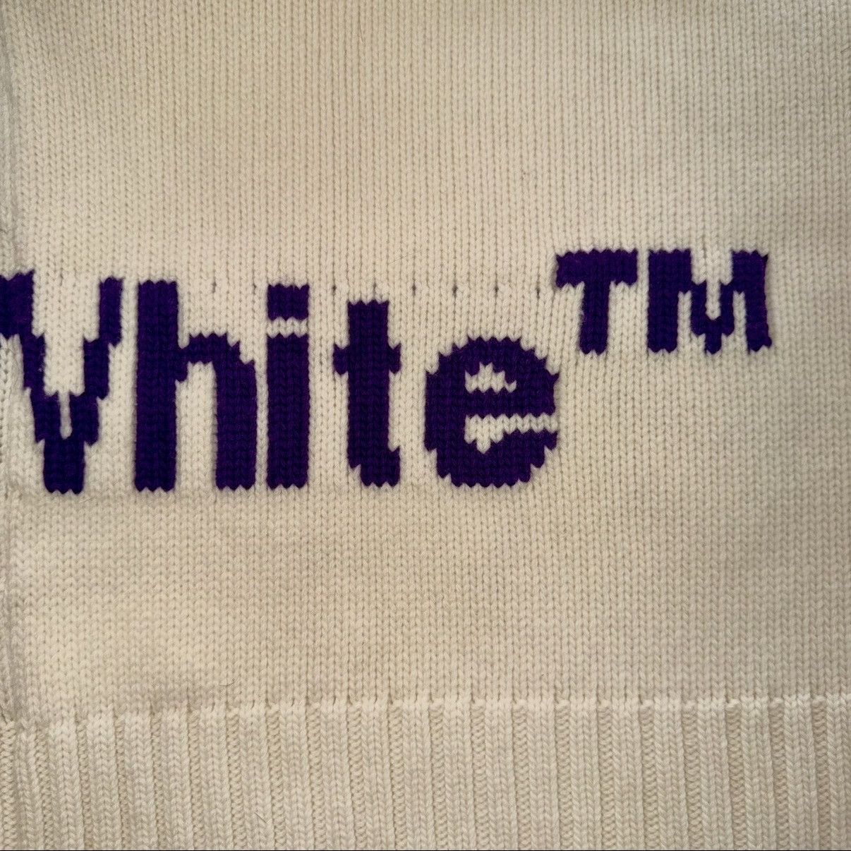 Off-White OFF-WHITE WOOL SWEATER Size S / US 4 / IT 40 - 3 Thumbnail