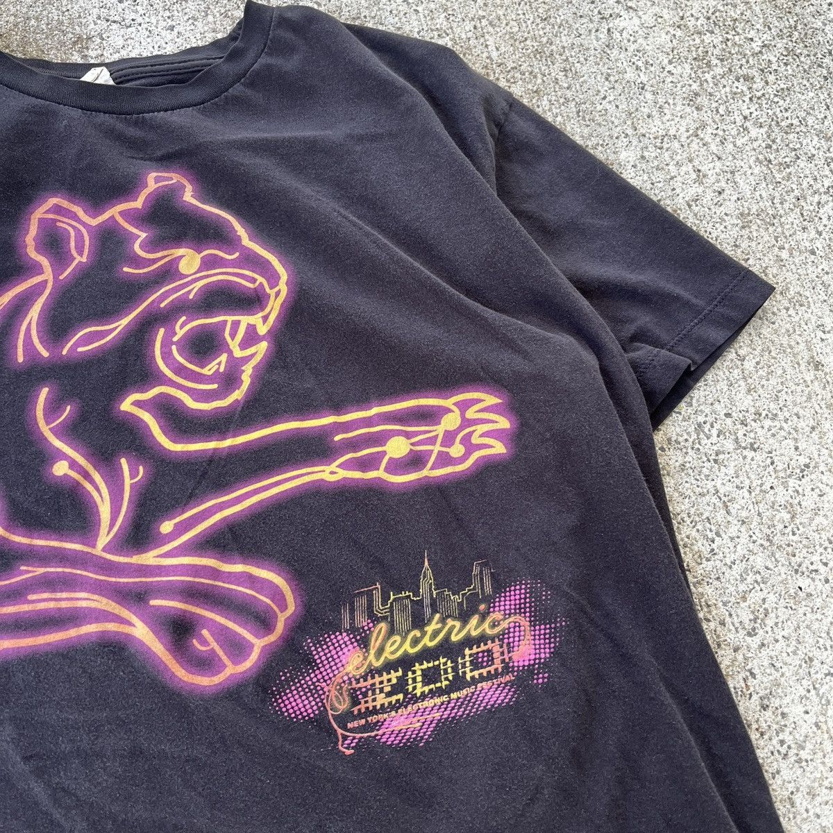 Vintage Vintage Electric Zoo New York Music Festival Size XL Boxy Size US XL / EU 56 / 4 - 2 Thumbnail
