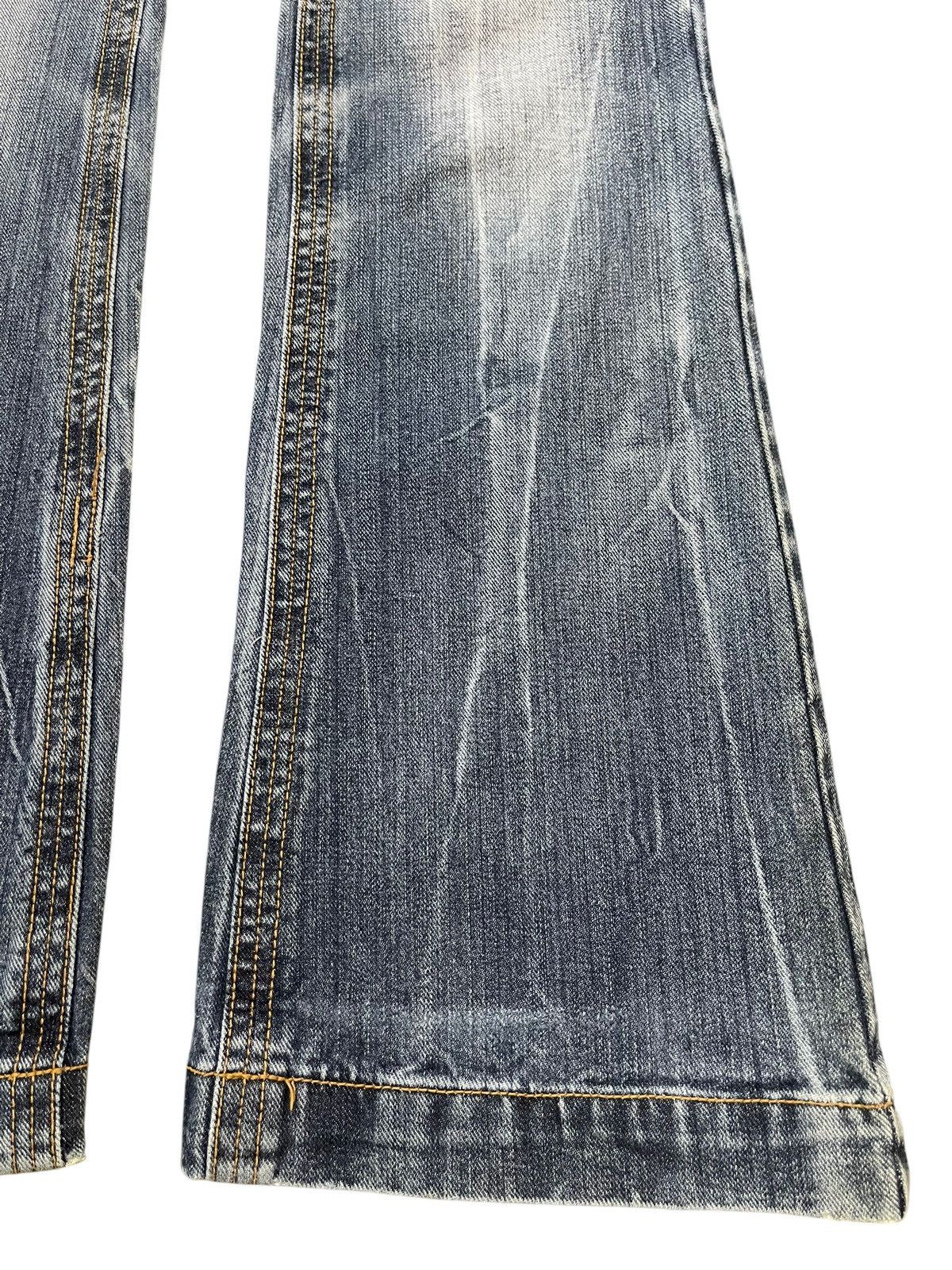 Hysteric Glamour Vintage Japanese Brand Faded Wash Style Flare Jeans Size US 29 - 8 Thumbnail
