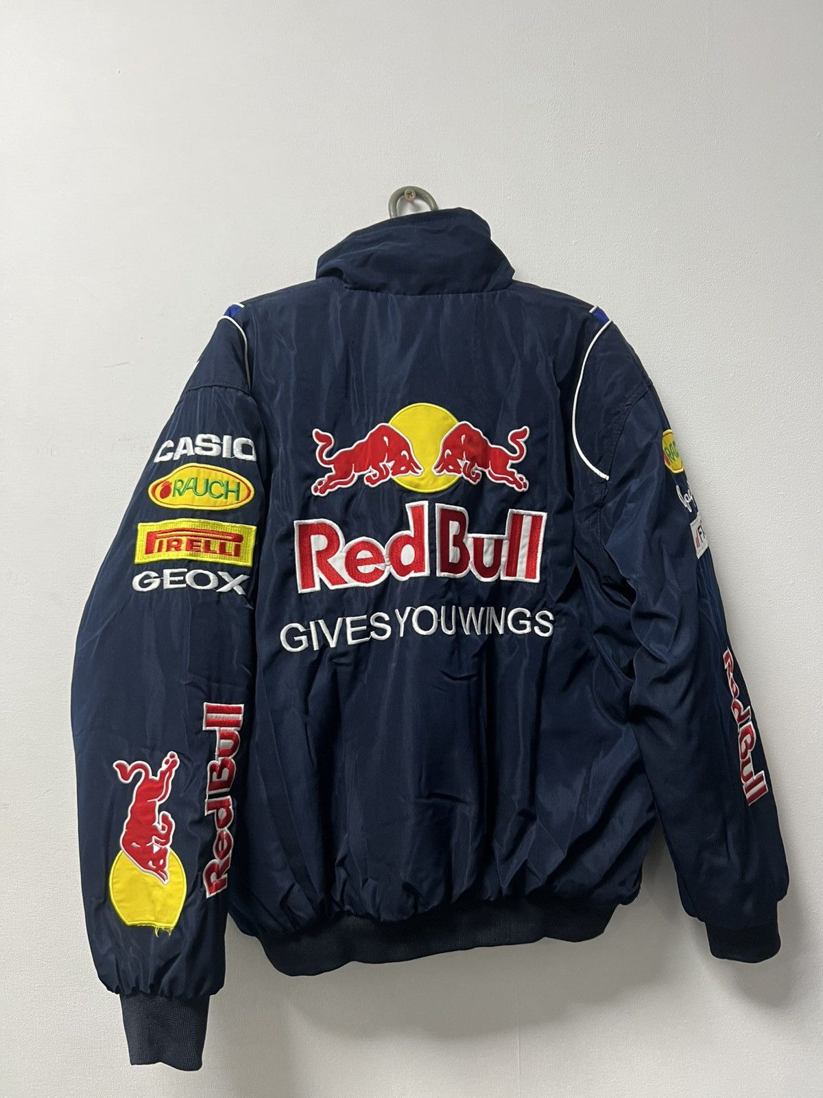 Formula 1 Vintage Racing Jacket Red Bull Infinity Pepe Jeans NASCAR Size US L / EU 52-54 / 3 - 9 Thumbnail