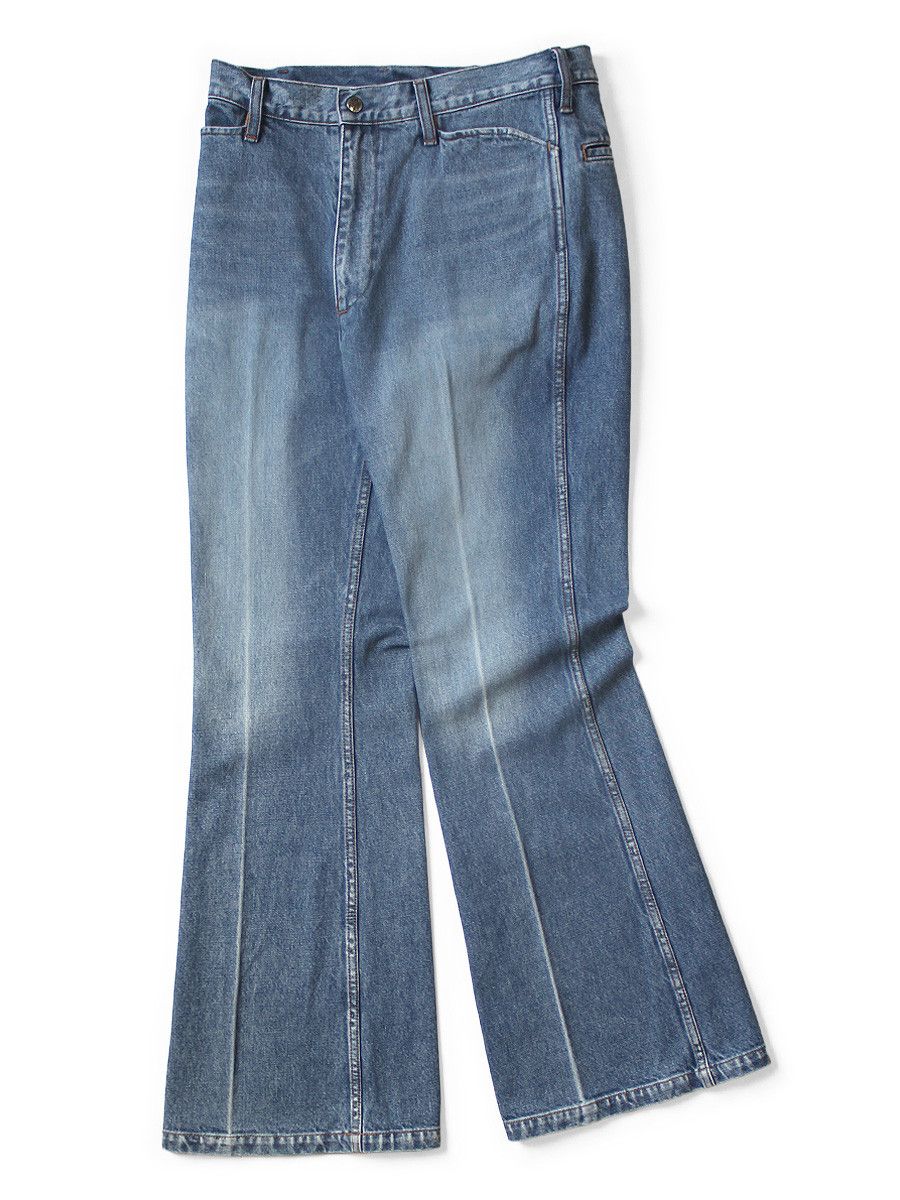 Kapital Kapital 14oz Denim 5P Frisco Flare pants Size US 34 / EU 50 - 1 Thumbnail