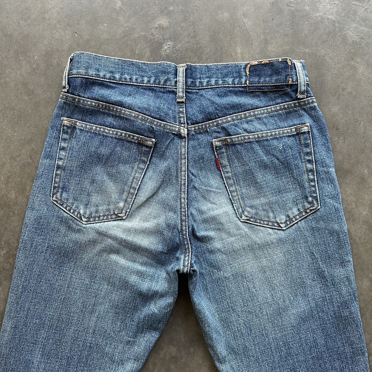 Japanese Brand × Jean × Vintage Vintage Japanese Distressed Bootcut Faded Denim Jean Pant Size US 30 / EU 46 - 11 Thumbnail