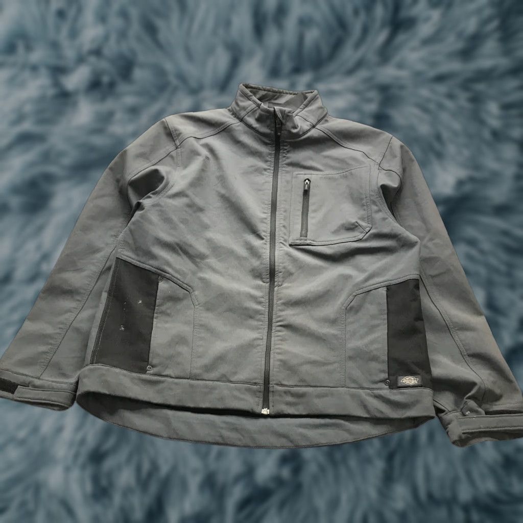Dickies Dickies Performance Jacket Mens L Full Zip Pockets Logo Gray Black Darkwear Outdoor Casual Vintage: No Size US L / EU 52-54 / 3 - 1 Thumbnail