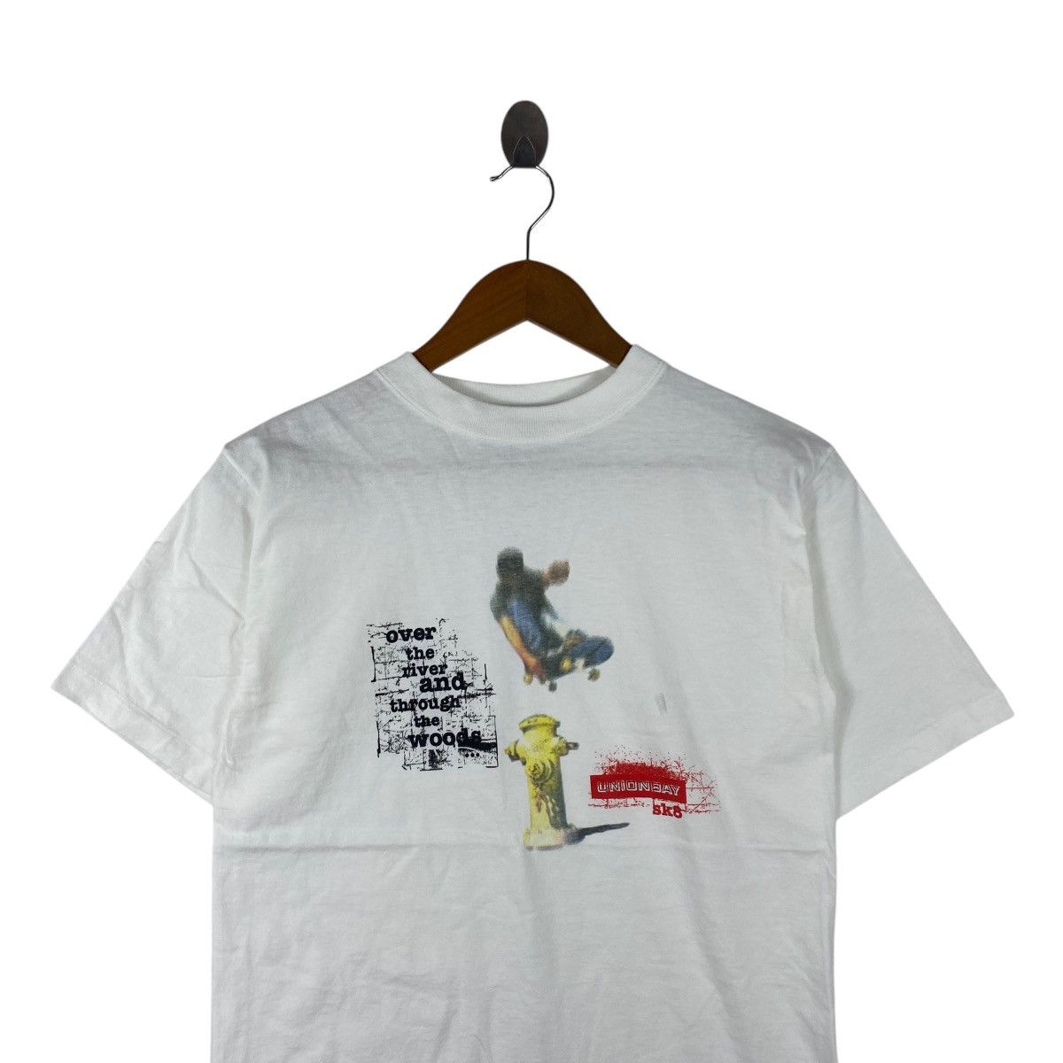 UNIONBAY × Vintage Vintage 90’ UNIONBAY SKATEBOARD SK8 New York Tee Shirt Top Size US M / EU 48-50 / 2 - 2 Thumbnail
