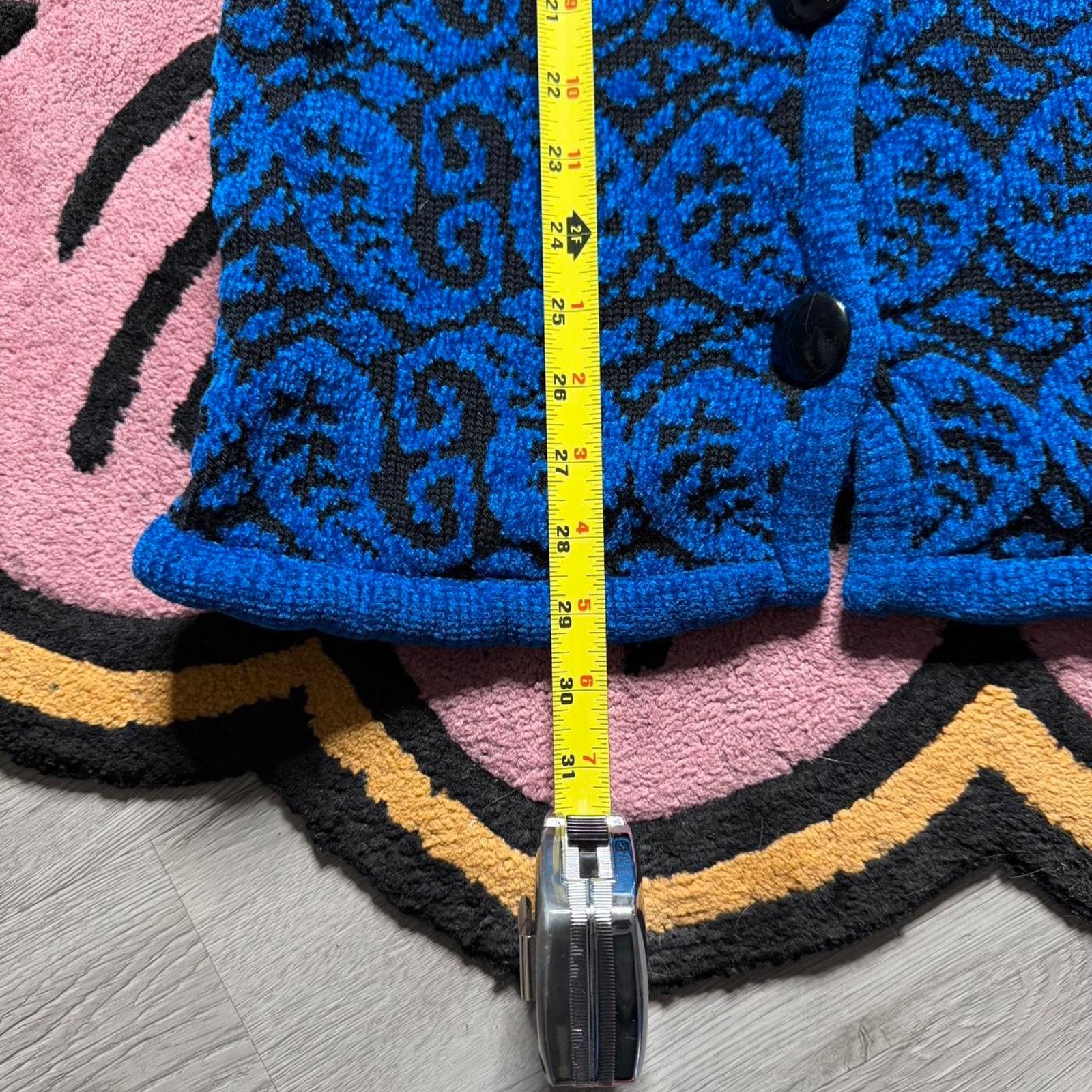 Givenchy × Vintage Vintage Givenchy Nouvelle Boutique Paisley Floral Cardigan Size L / US 10 / IT 46 - 6 Thumbnail