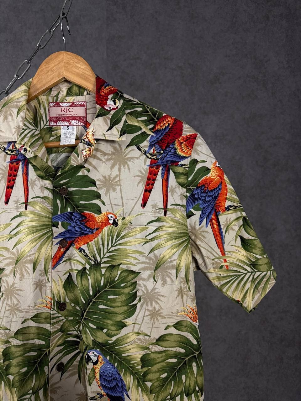 Vintage Hawaiian crazy art vintage made in USA shirt Size US S / EU 44-46 / 1 - 2 Thumbnail