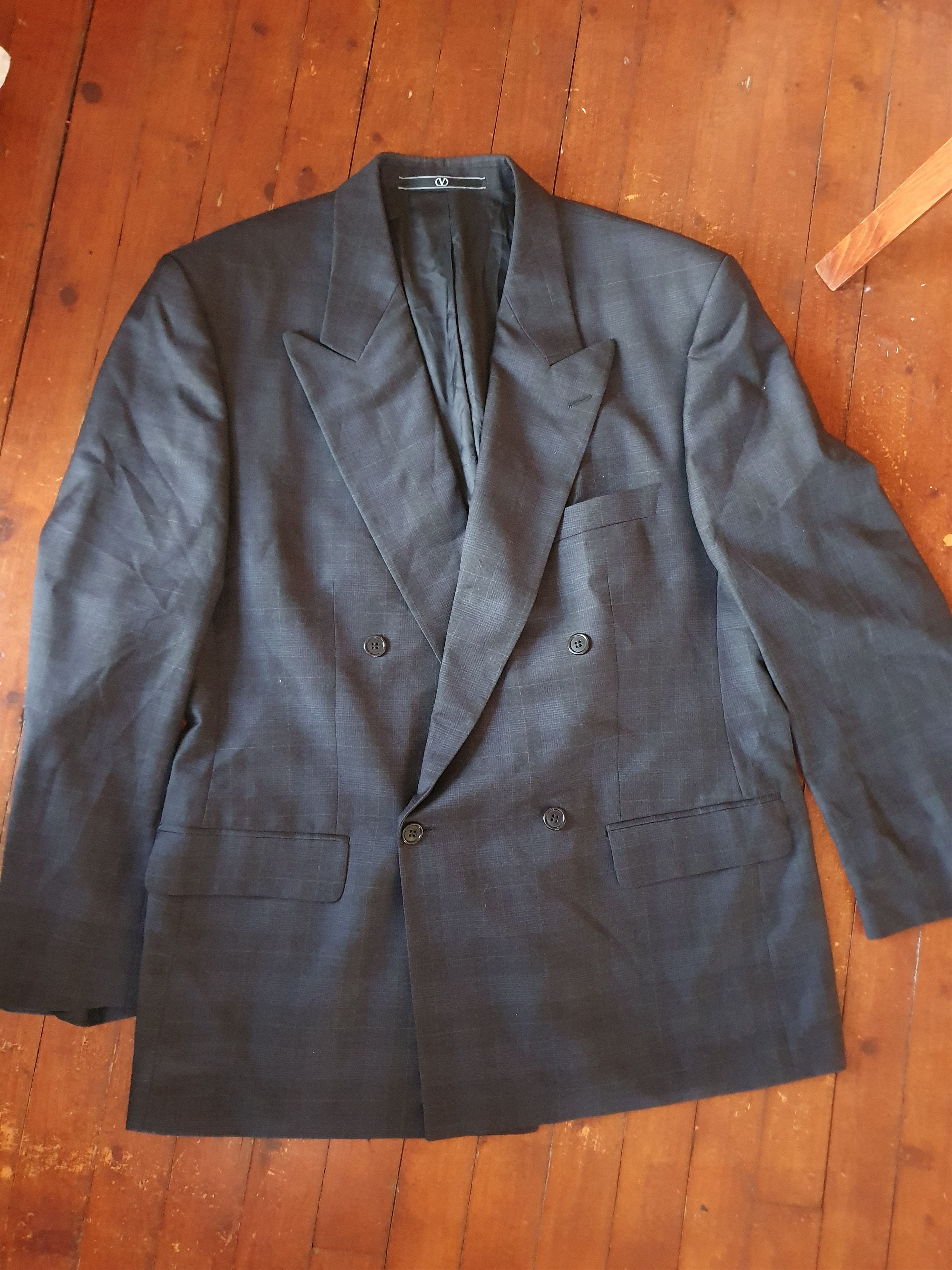 Streetwear Swag Valentino Valentino Uomo Double Brested Wool Blazer sz 52 Grailed
