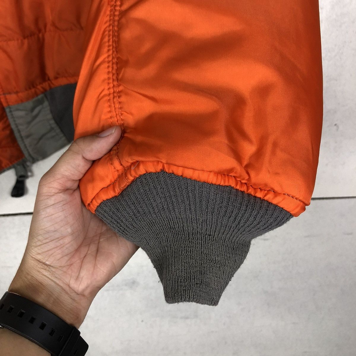 Vintage 🔥VINTAGE REVERSIBLE MA-1 BOMBER JACKET ALPHA INDUSTRIES Size US M / EU 48-50 / 2 - 22 Thumbnail