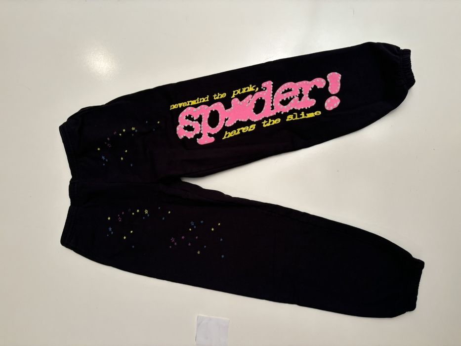 Spider Worldwide Sp5der P*nk V2 Sweatpants Black