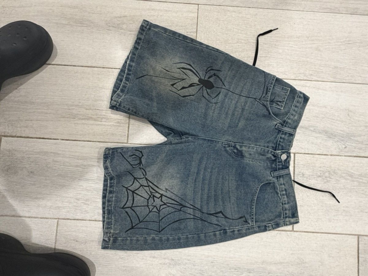 Other Spider Denim Jorts Size US 32 / EU 48 - 1 Thumbnail