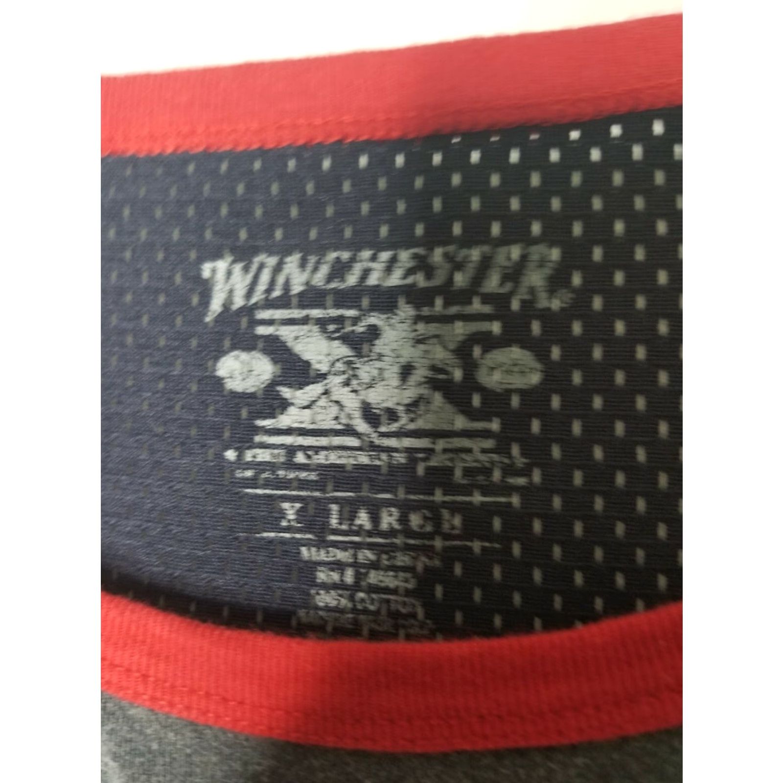 Etro VINTAGE Winchester Mens XL Patriotic Embroidered Muscle Tank Top Cotton Blue Casual Sleeveless 2000s Men's Size US XL / EU 56 / 4 - 4 Thumbnail
