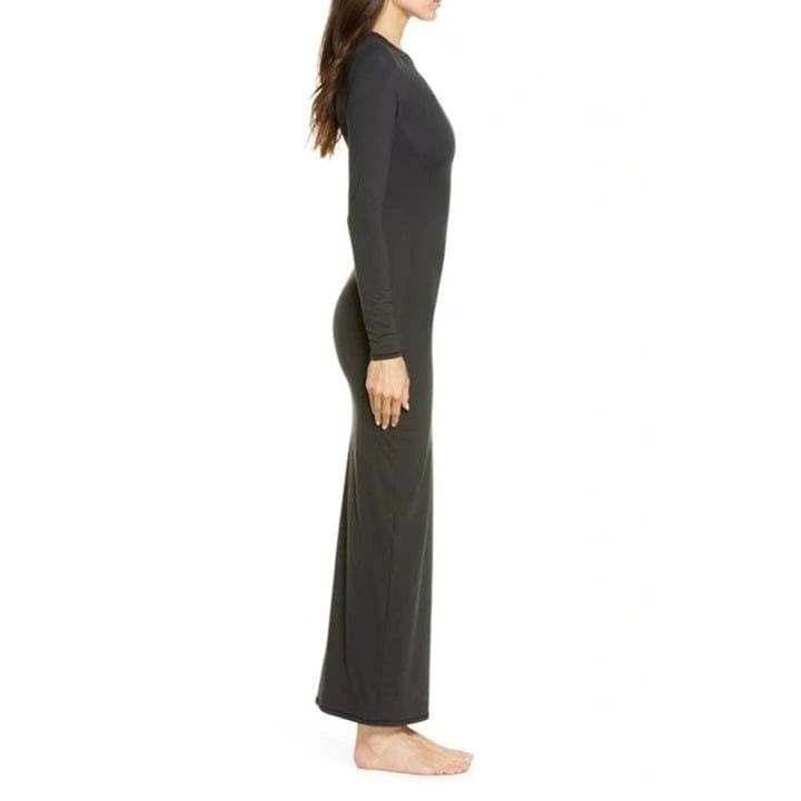 straight fit maxi dress Buy Brown Straight Fit Maxi Dress by Emblaze at ScrollnShops main image 1