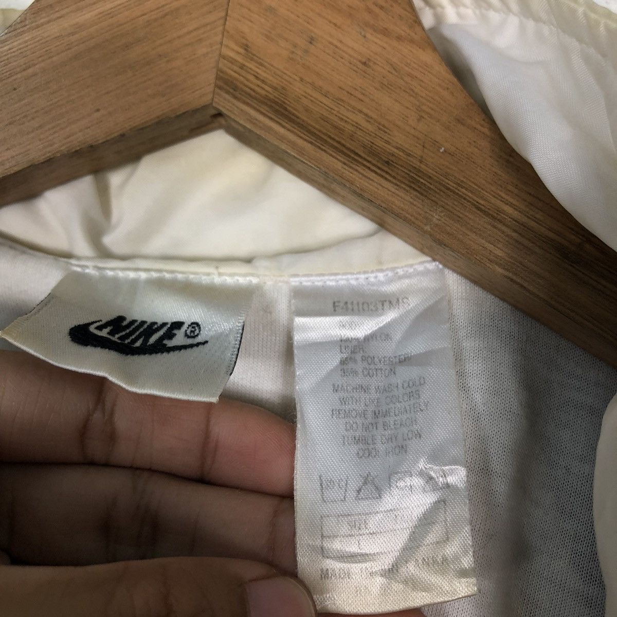 Nike × Vintage 🔥Vintage Bomber Jacket Nike Big Swoosh Big Logo Size US L / EU 52-54 / 3 - 21 Thumbnail