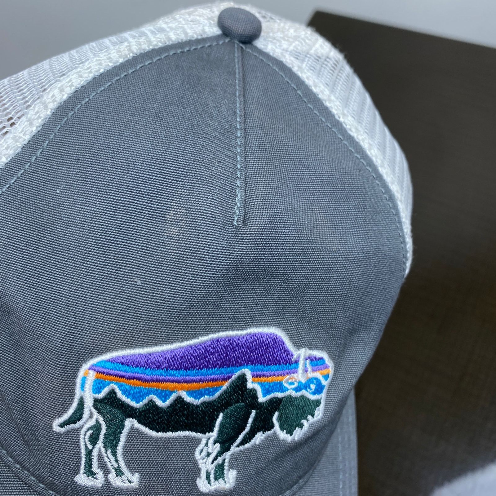 Patagonia Patagonia Fitz Roy Bison Trucker Hat Snapback Adjustable Size ONE SIZE - 8 Thumbnail