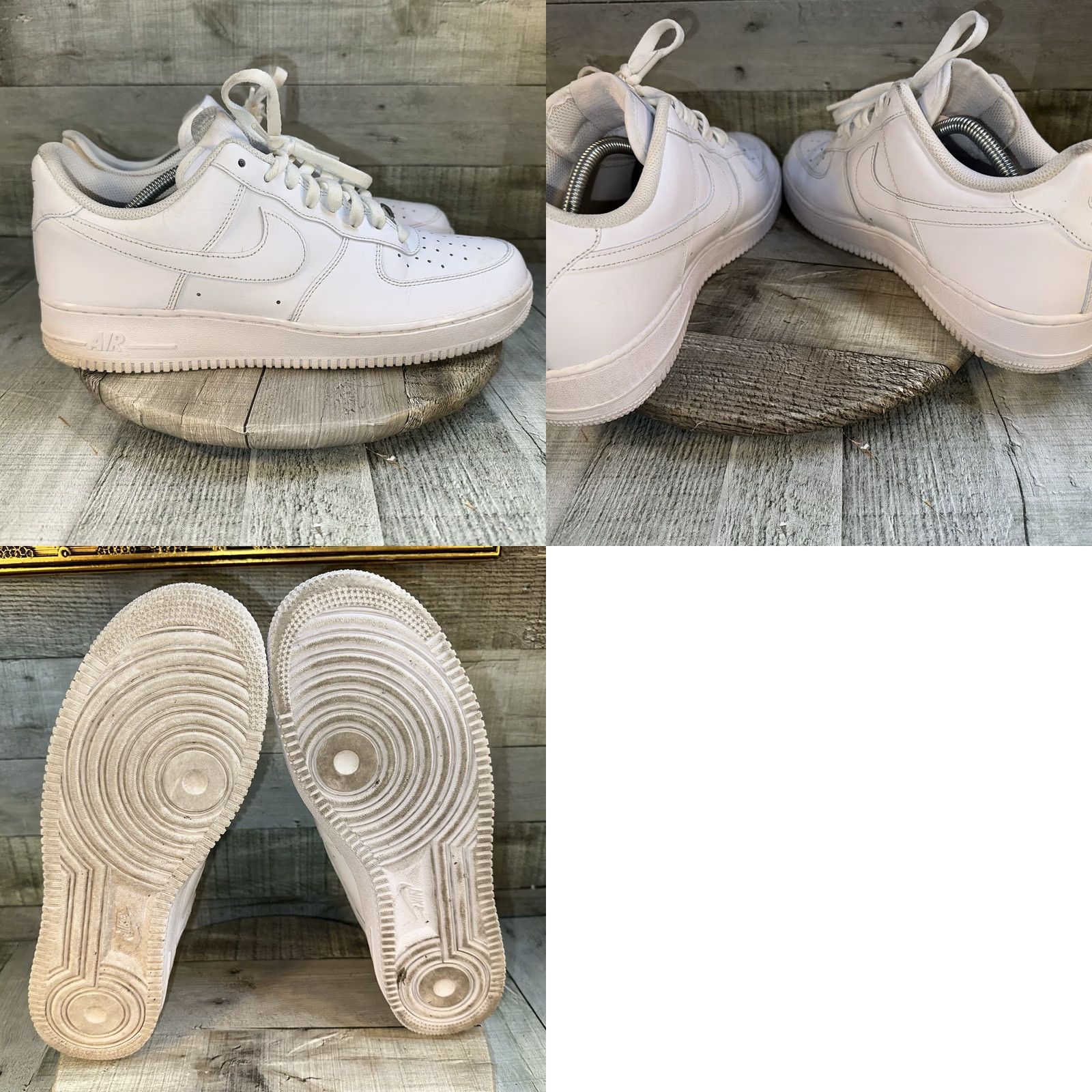 Nike Nike Air Force 1 Low Top Sneakers Mens 11.5 Triple White CW2288-111 Leather Rubber Breathable Cushioned Comfort Casual Activewear 2022 2020 Vintage No Size US L / EU 52-54 / 3 - 8 Thumbnail