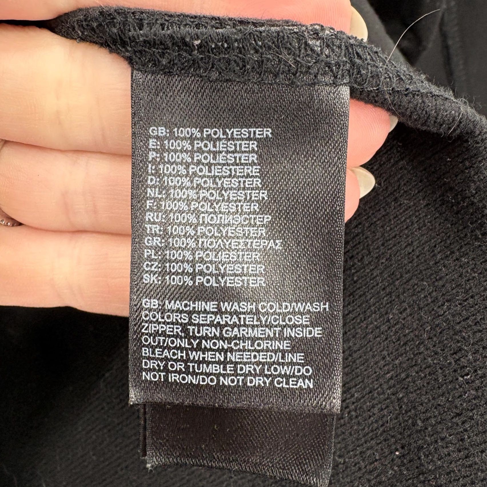 The North Face The North Face Cinder Tenacious Full-Zip Jacket Mens S Black Softshell Hiking Size US S / EU 44-46 / 1 - 5 Thumbnail