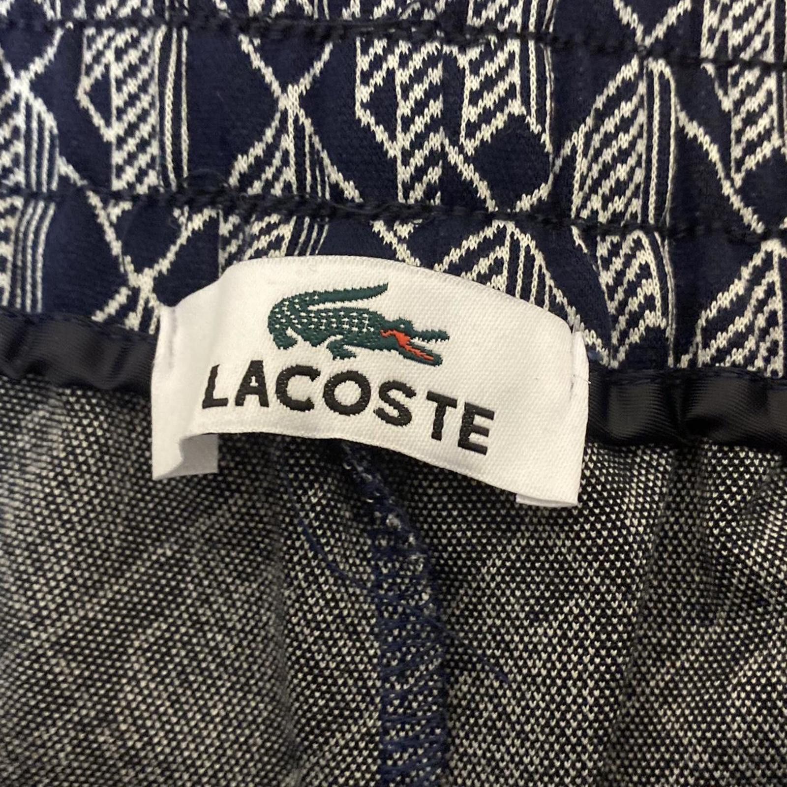 Lacoste Lacoste navy monogram croc track pants joggers / trackies Size US 32 / EU 48 - 5 Thumbnail