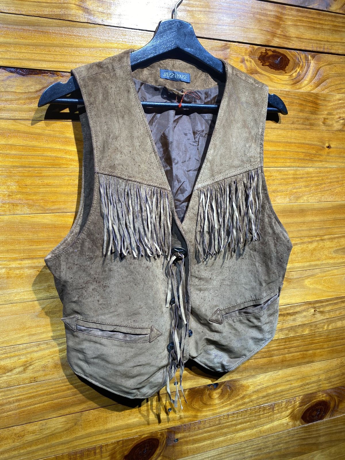 Leather VINTAGE JAZZ HOUSE LEATHER WESTERN STYLE Size US M / EU 48-50 / 2 - 3 Thumbnail