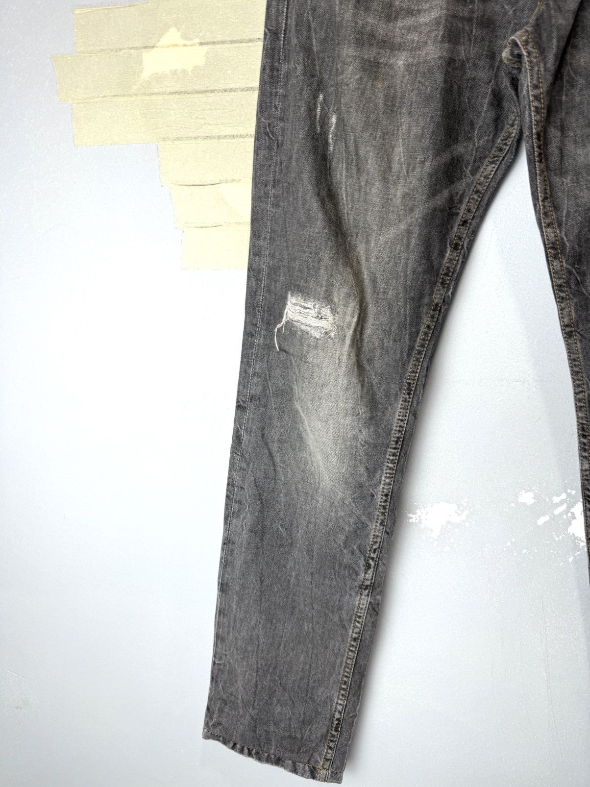Philipp Plein Vintage Philipp Plein Metal Skul Denim Pants If Six Was Nine Size US 33 - 8 Thumbnail