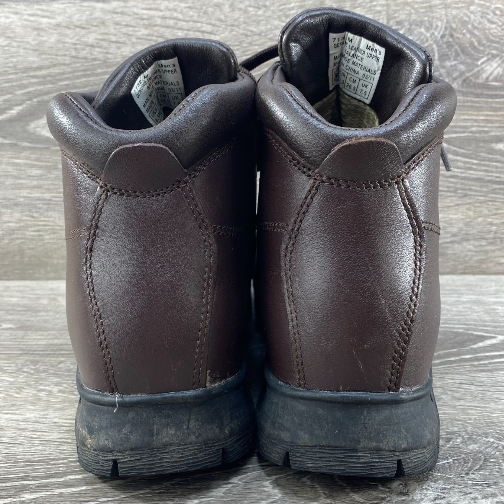 Vasque Vasque Sundowner Brown Leather Hiking Boots Mens Size 8.5 M Gore-Tex Backpacking Size US 8 / EU 41 - 6 Thumbnail
