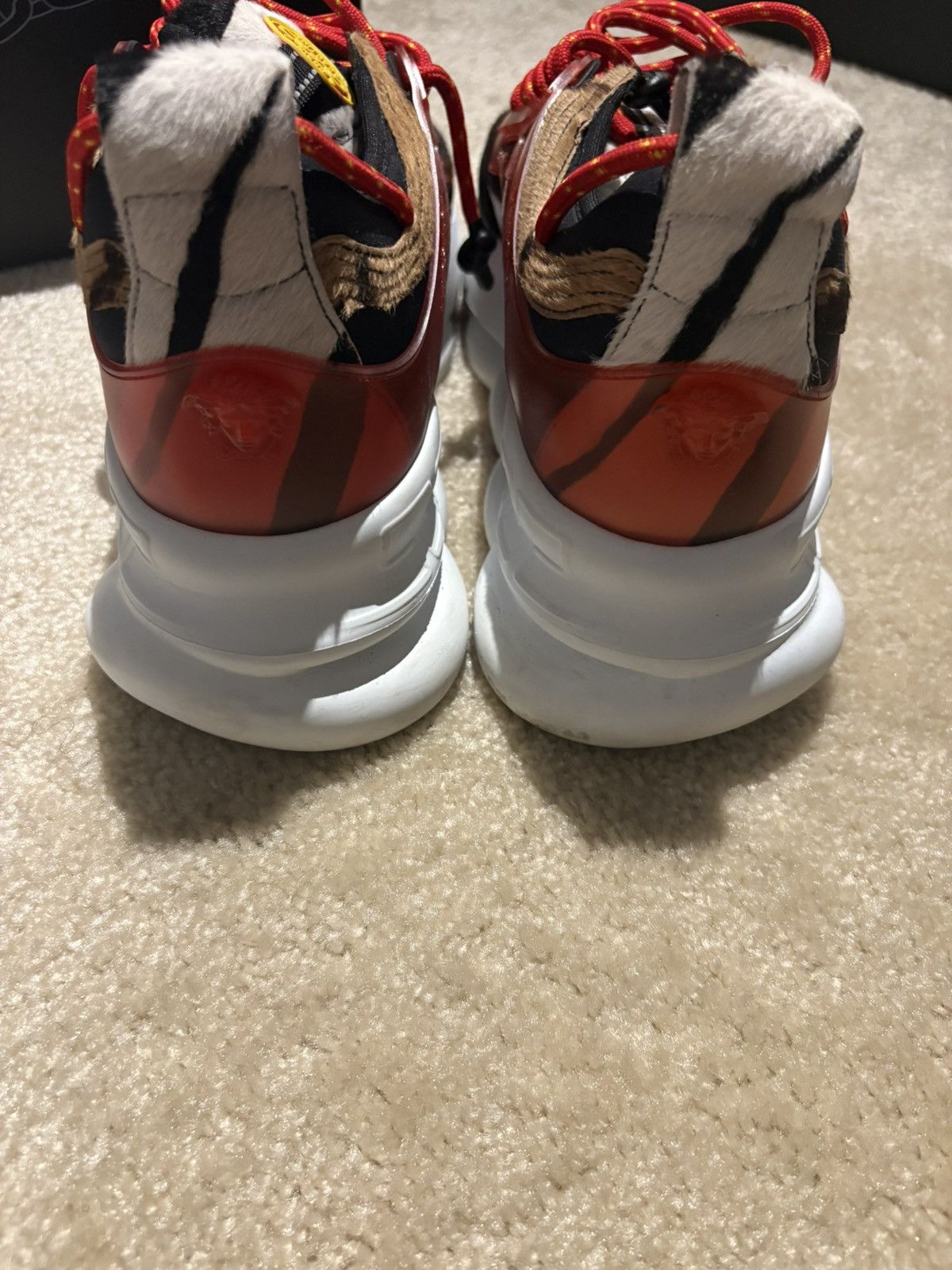 Versace Versace multi color safari sneakers Size US 11.5 / EU 44-45 - 6 Thumbnail