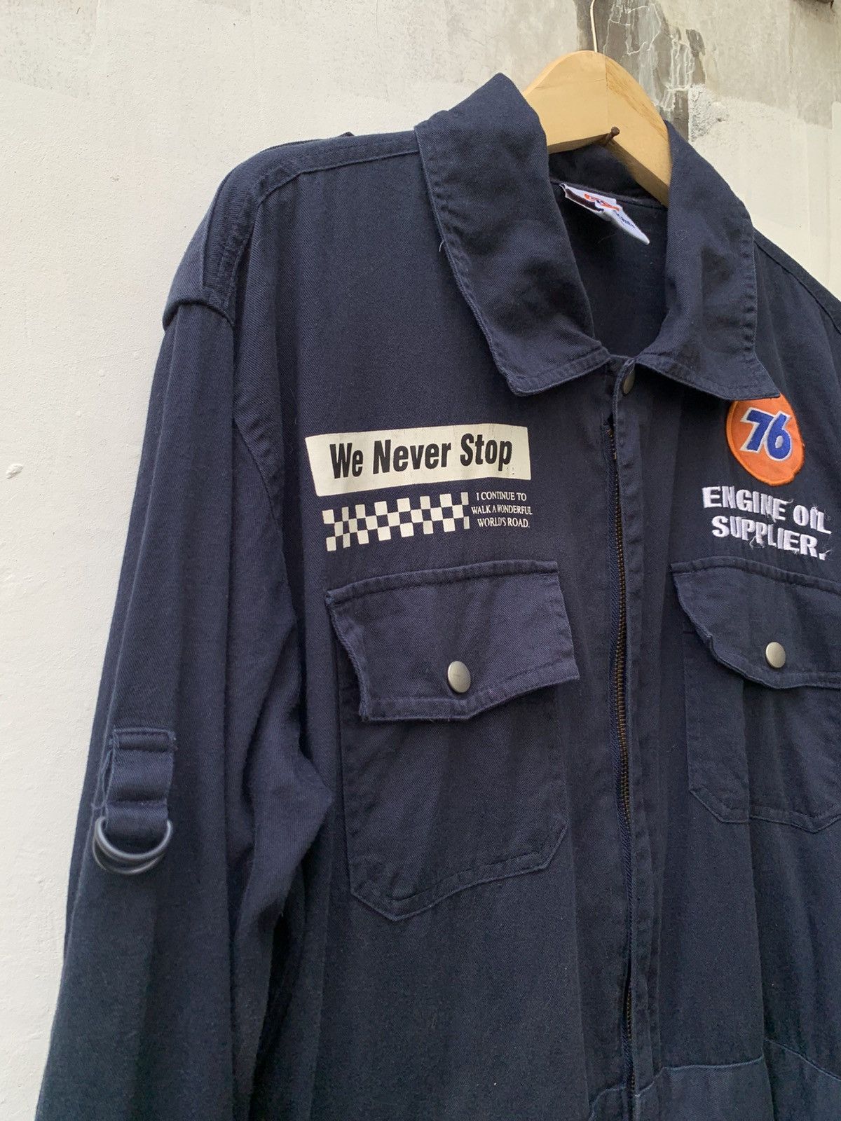 NASCAR Vintage Union 76 oil lubricants jump suit Size US 38 / EU 54 - 4 Thumbnail