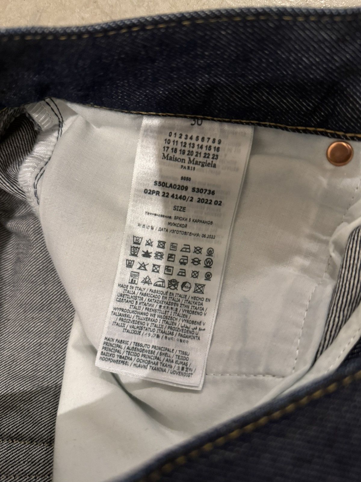 Maison Margiela Maison Margiela Indigo 5 Pocket Denim Size US 30 / EU 46 - 5 Thumbnail