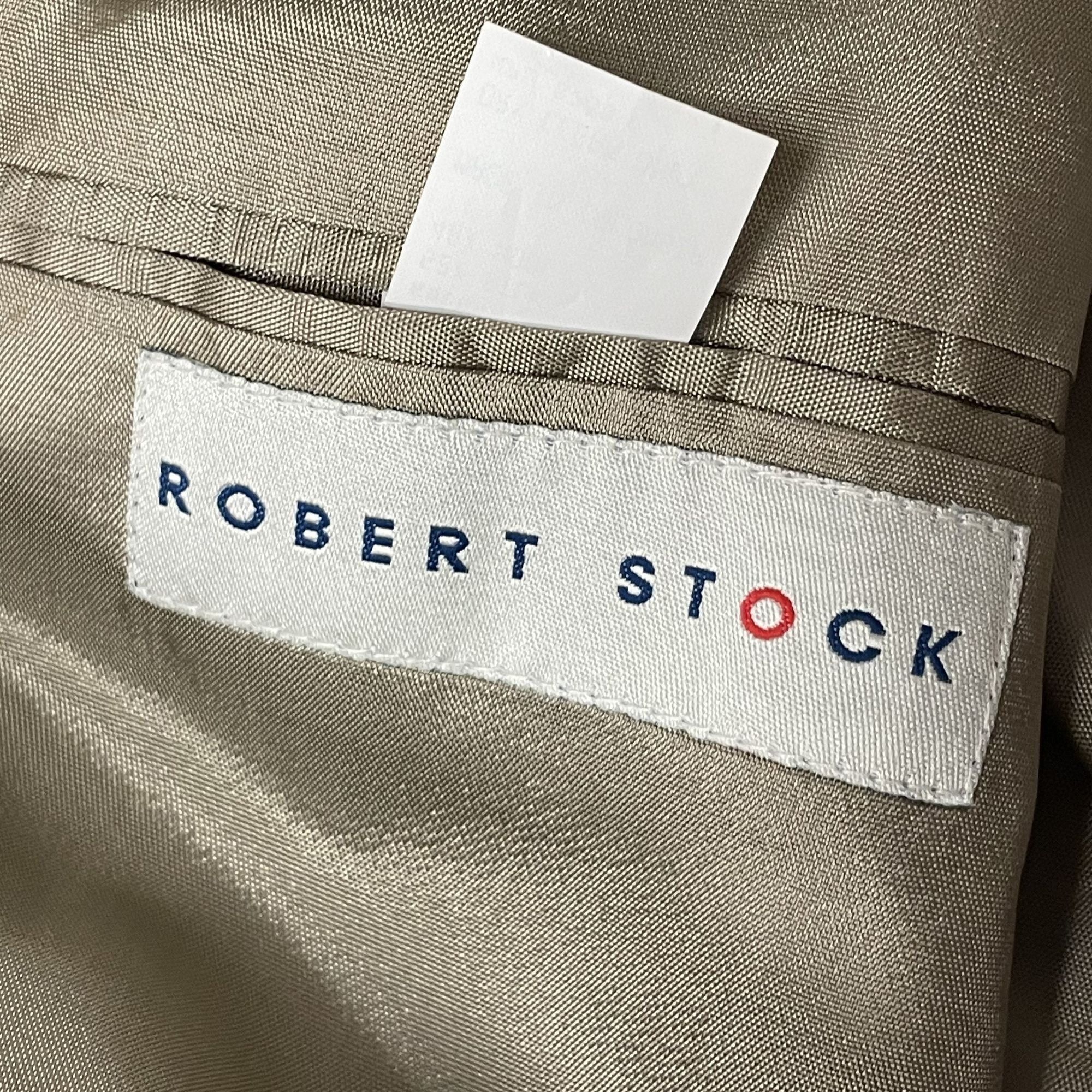 Robert Stock Robert Stock Black Gold Sport Coat CHECK Silk Wool Jacket Size 42L - 4 Thumbnail