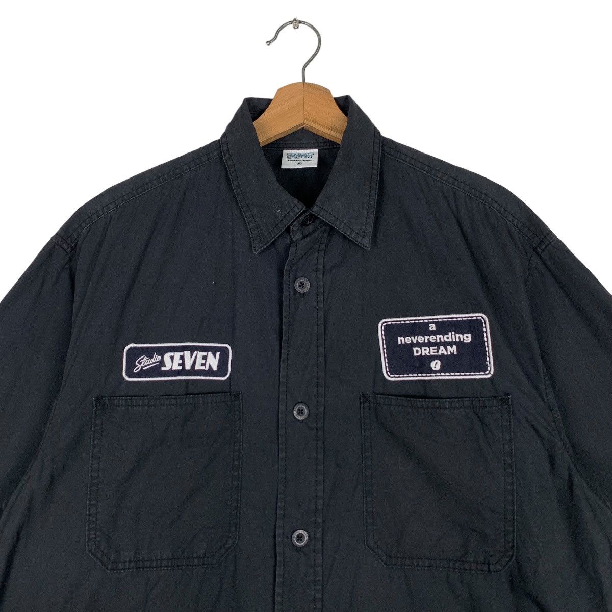 Studio Seven STUDIO SEVEN Work Shirt #0874-C39 Size US M / EU 48-50 / 2 - 2 Thumbnail