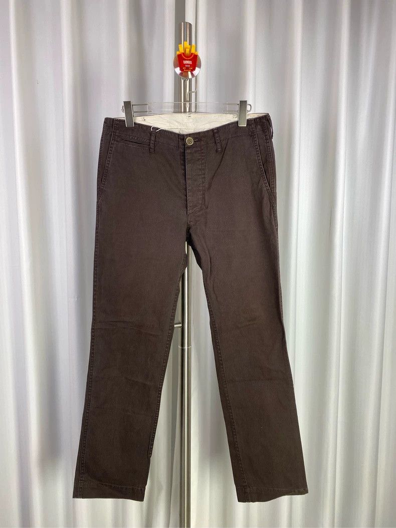 Visvim Brown Visvim Denim Pants Size 2- DMC Size US 31 - 1 Thumbnail