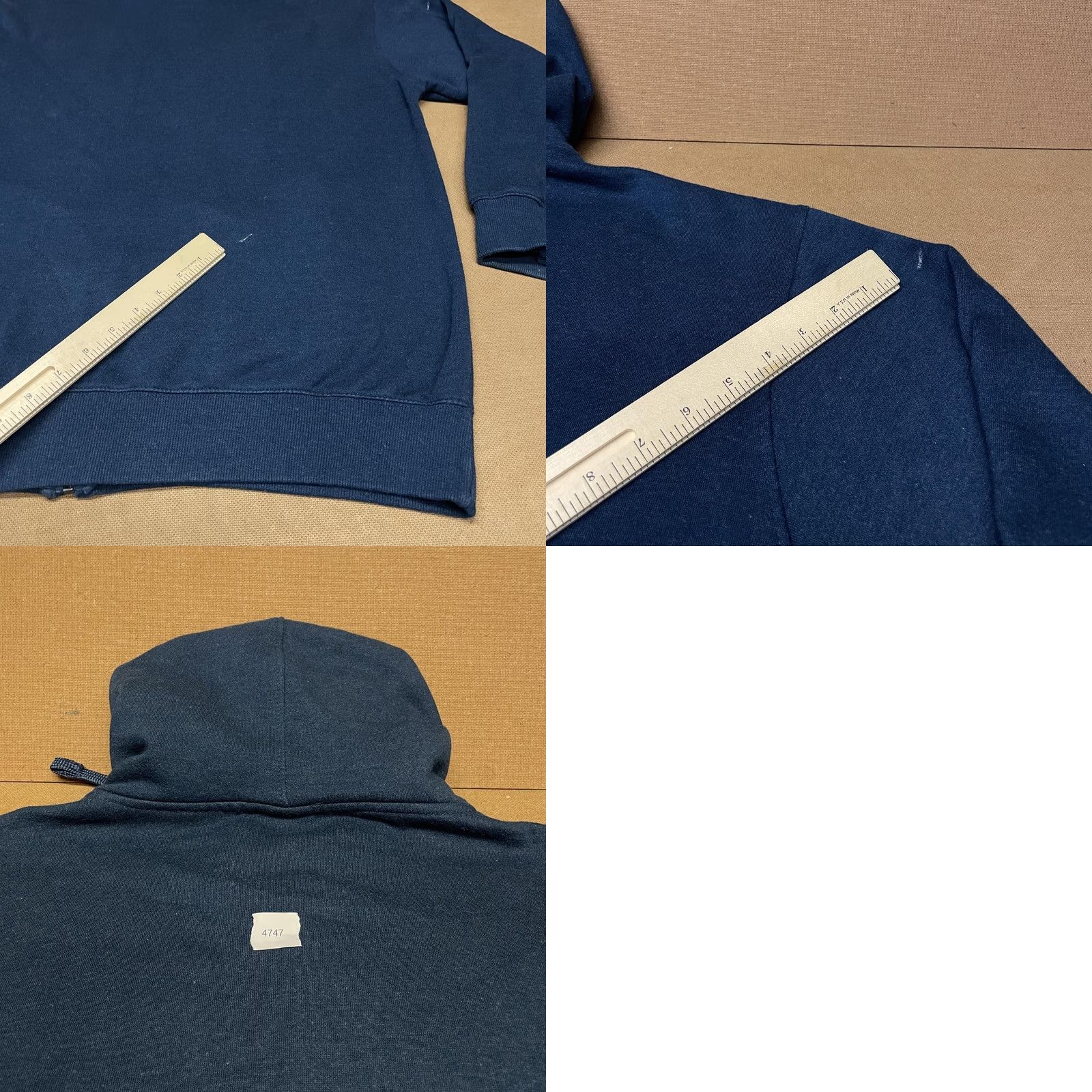 Avirex VINTAGE Avirex Hoodie Mens XL Blue Full Zip Graphic Eagle Rose Rhinestone Embellished Size US XL / EU 56 / 4 - 9 Thumbnail