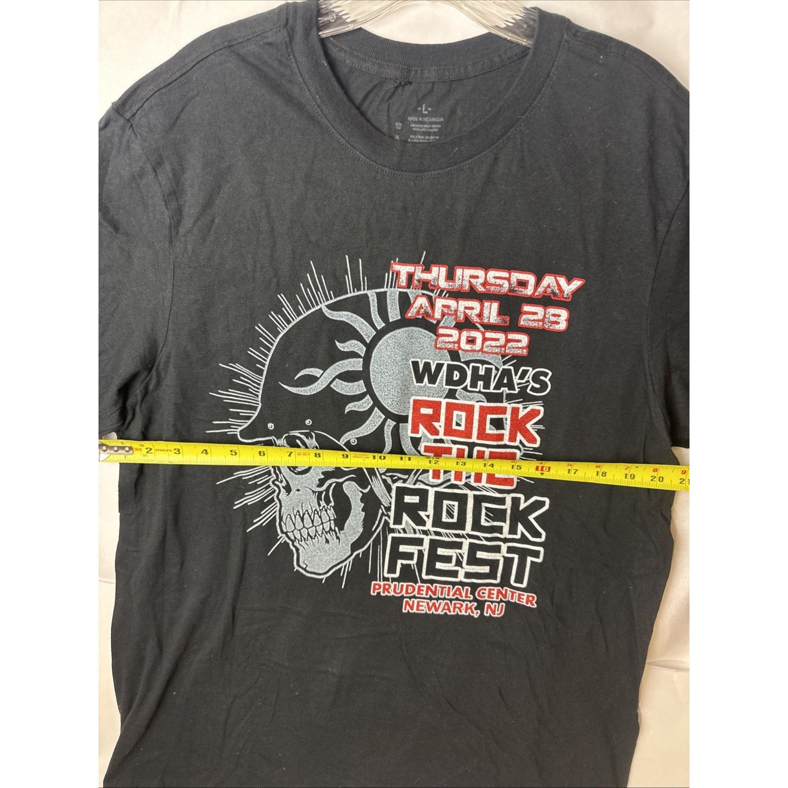 Fruit Of The Loom WDHA’s Rock Fest 2022 T-Shirt Godsmack Three Days Grace Larg Size US L / EU 52-54 / 3 - 4 Thumbnail