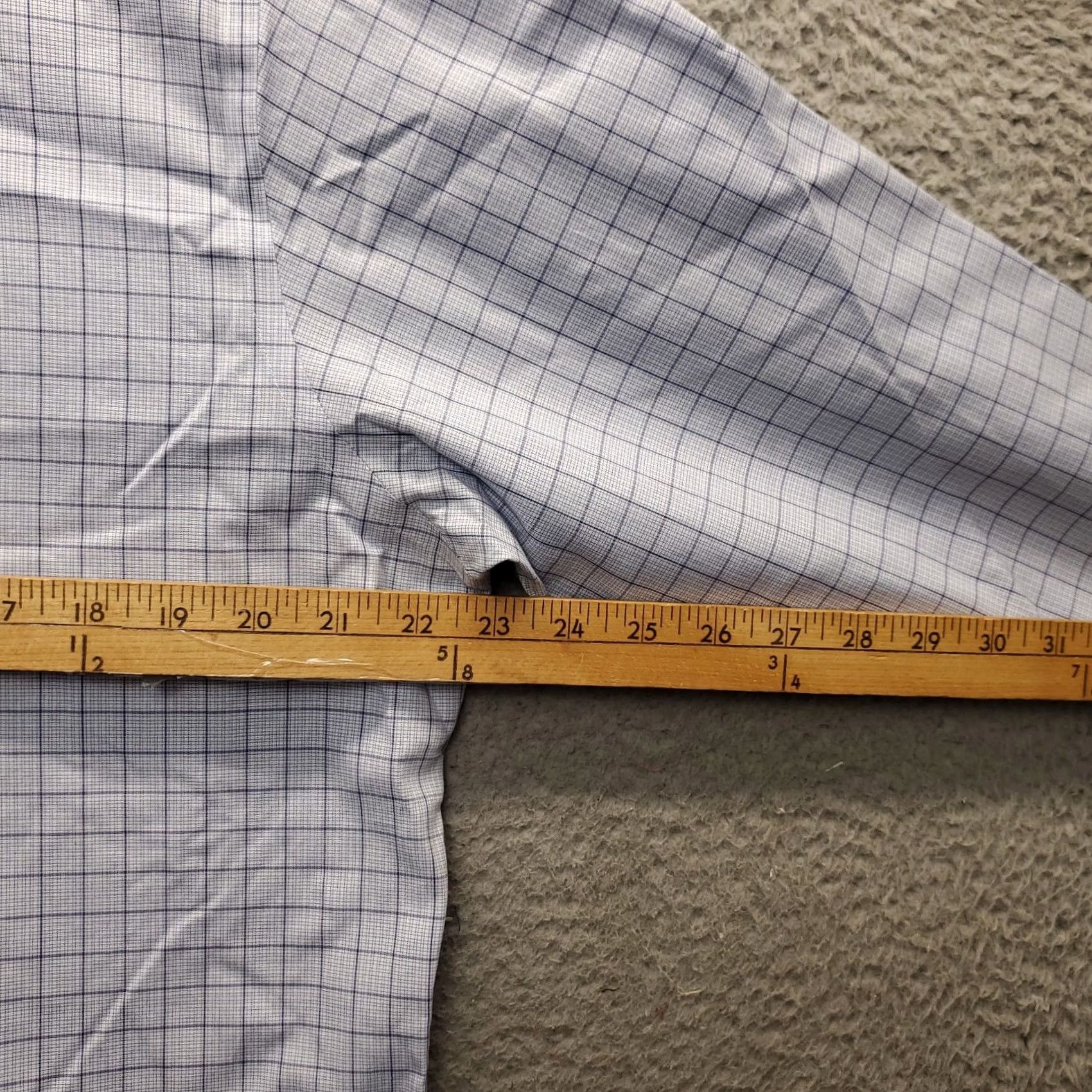 Brooks Brothers Brooks Brothers Dress Shirt Mens 16.5 Multicolor Check Non-Iron Classic Fit Button-Up Shirt Size 46R - 6 Thumbnail
