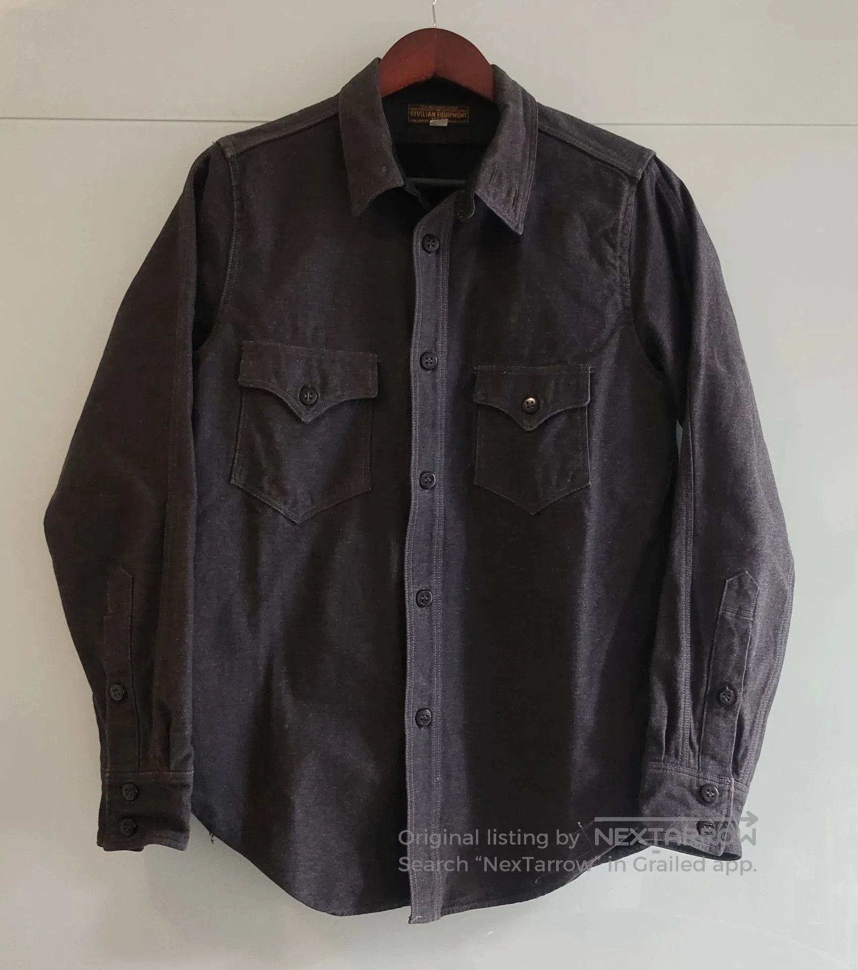 Warehouse & Co. Freewheelers Autumn Winter Navy Shirt. Size US M / EU 48-50 / 2 - 2 Thumbnail
