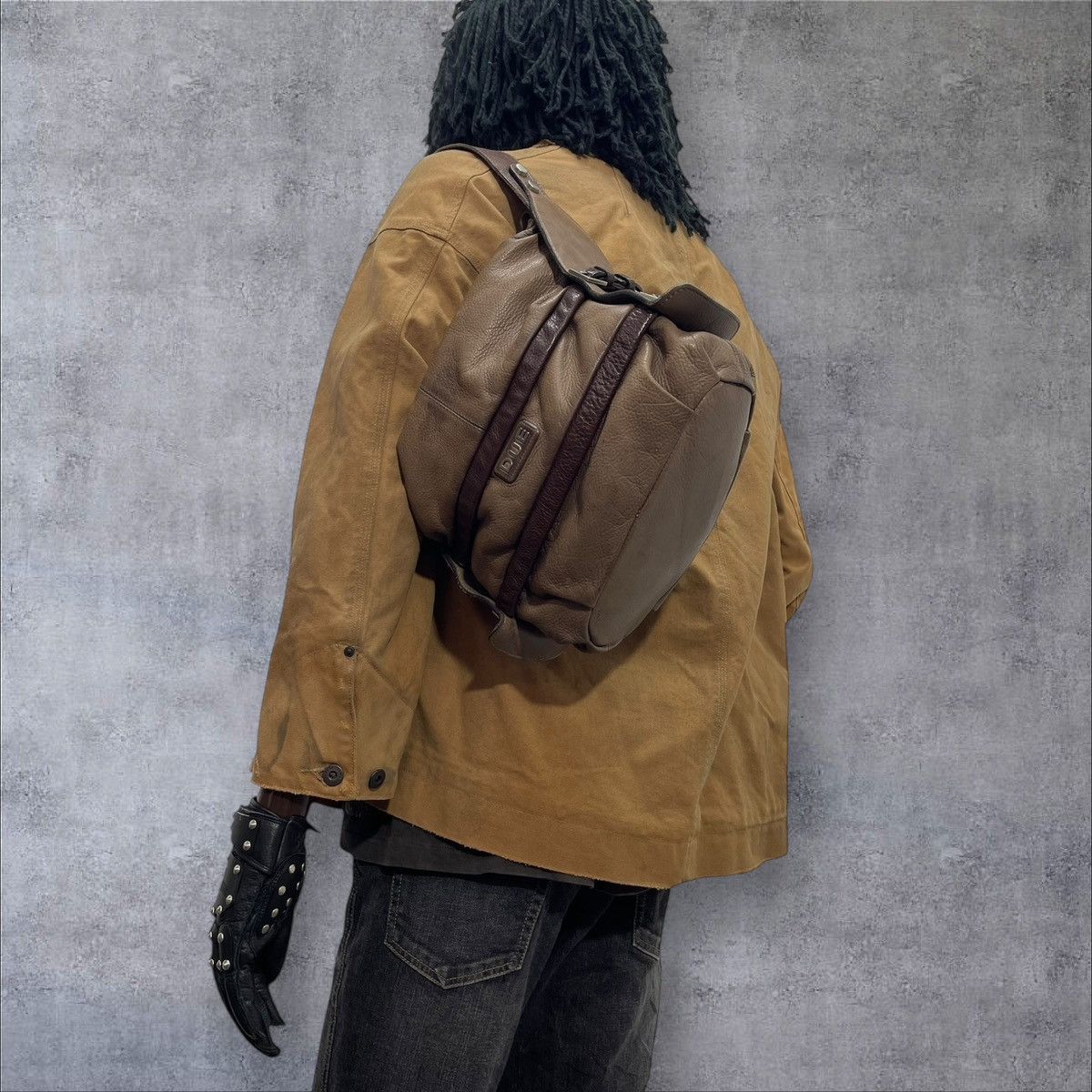Other Full Leather Due Italy Hobo Bag prada julius dior amiri 8🟩 Size ONE SIZE - 1 Thumbnail