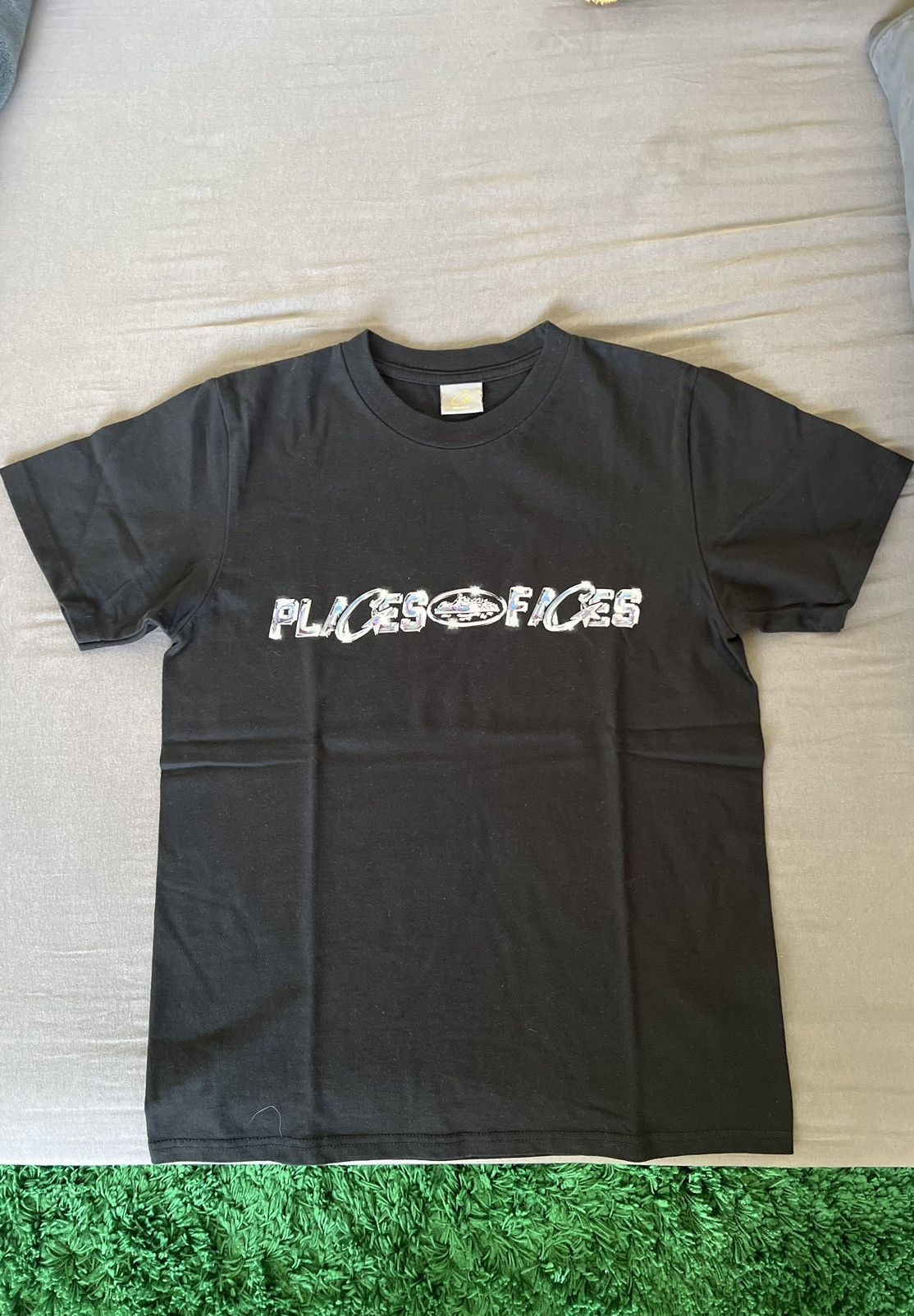Corteiz x Places + Faces T-shirt Black